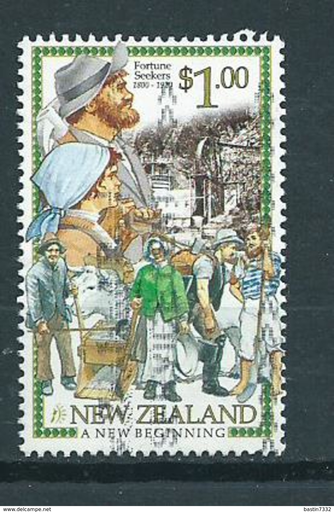 1998 New Zealand $1.00 A New Beginning Used/gebruikt/oblitere - Gebruikt