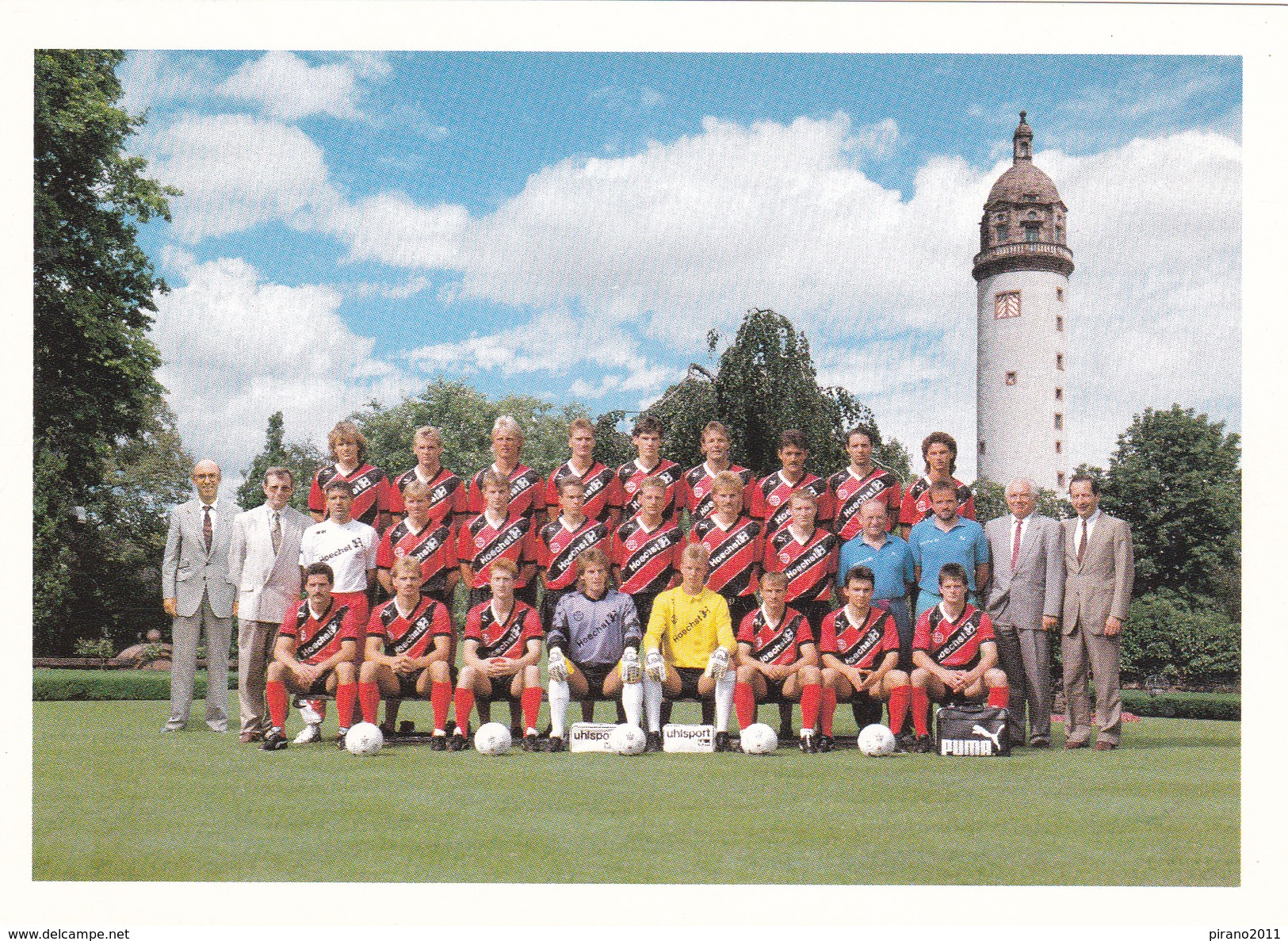 Eintracht Frankfurt, Fußball-Mannschaft In Der Saison 1989 / 1990 - Calcio