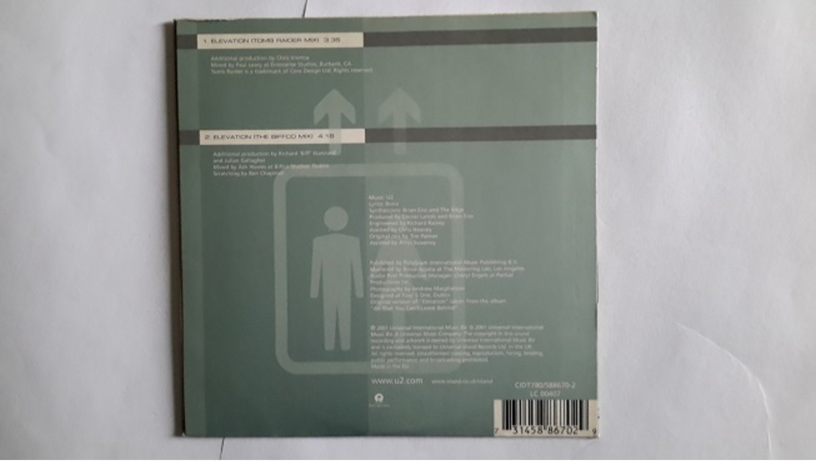 U2 élévation, CD Rom 2 Titres. - Sonstige & Ohne Zuordnung