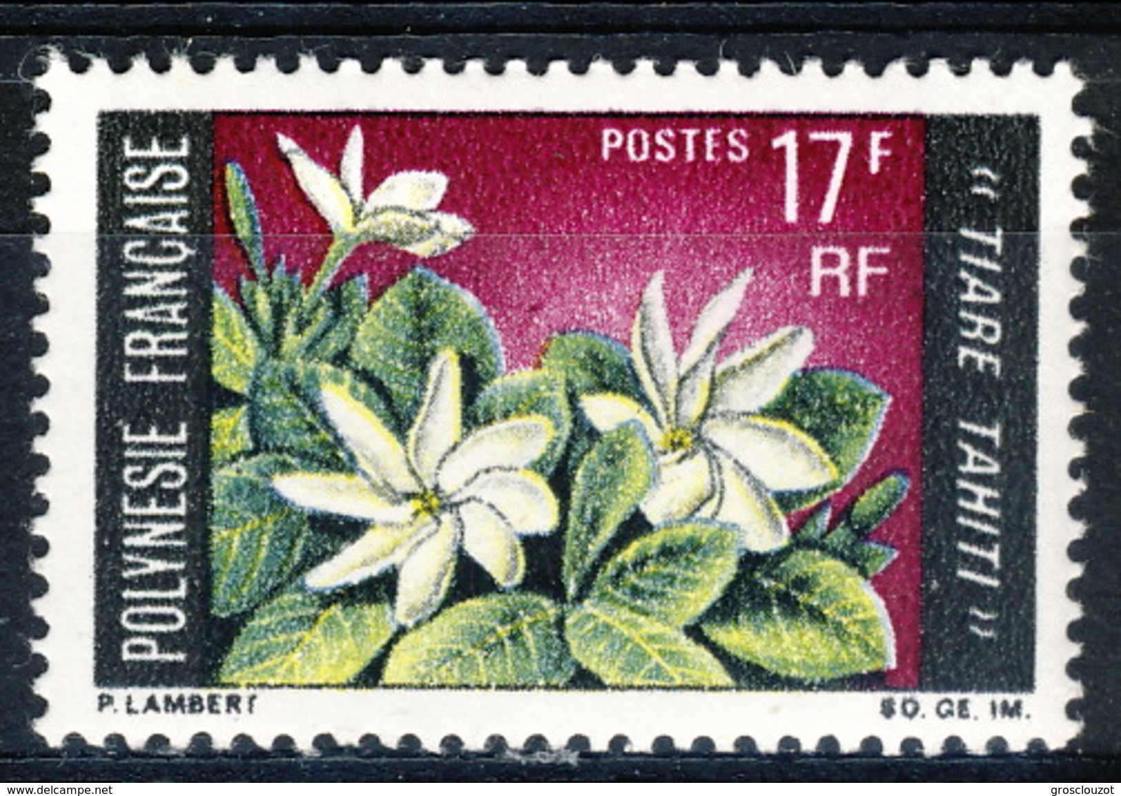 Polynesie 1969 N. 65 MNH Cat. &euro; 5 - Neufs