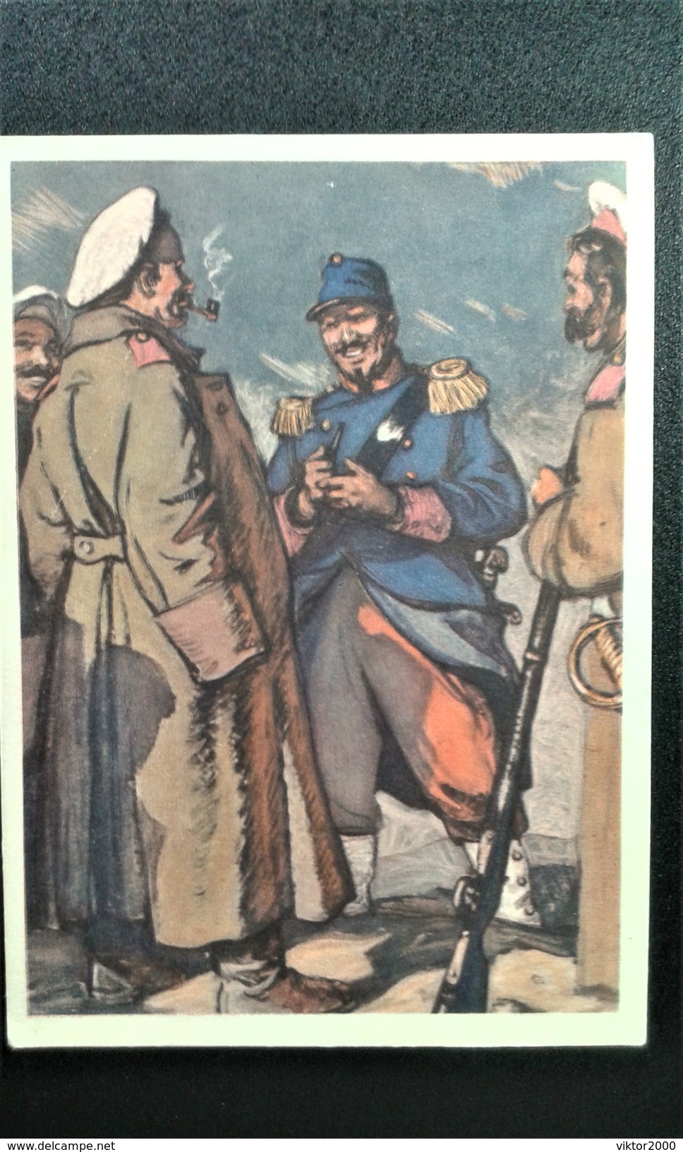 RUSSIE.Trêve. Une Illustration. Tolstoï. "Les Récits De Sébastopol"la Première Guerre Mondiale - History