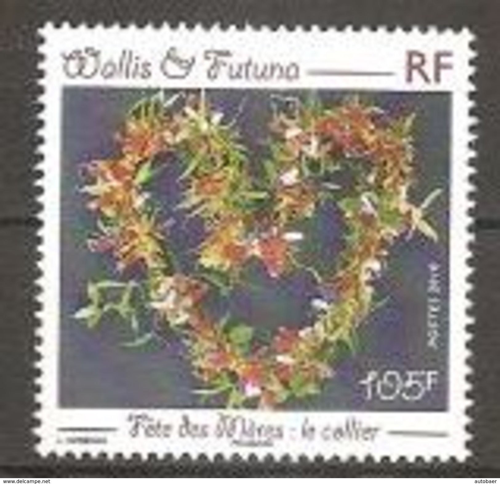 Wallis Und Et Futuna 2010 Fete Des Meres Collier Mother's Day Muttertag Michel No. 1010 MNH Postfrisch Neuf - Neufs