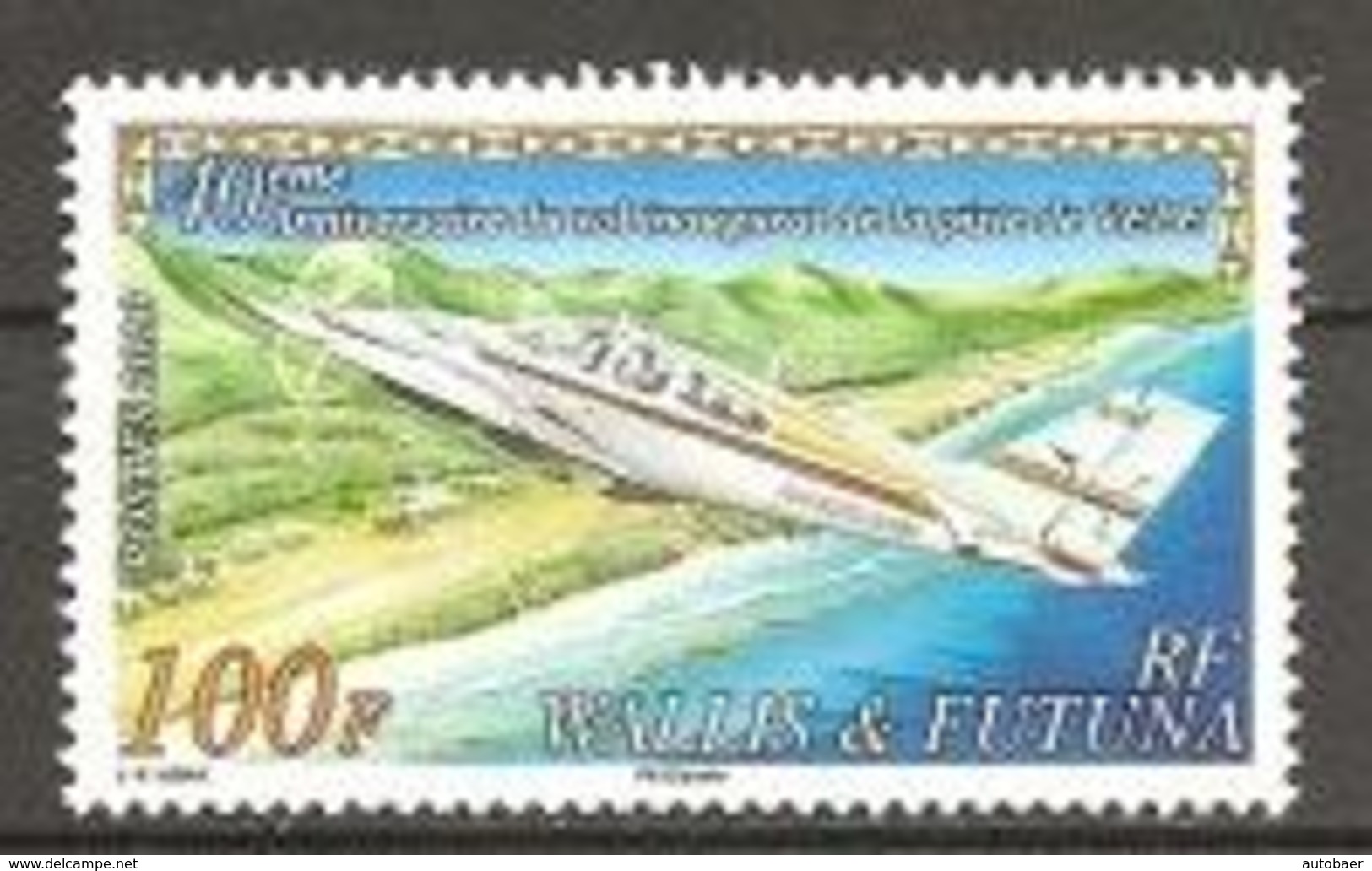 Wallis Und Et Futuna 2010 Aeroport Airport Flugplatz Vele Michel No. 1014 MNH Postfrisch Neuf - Unused Stamps