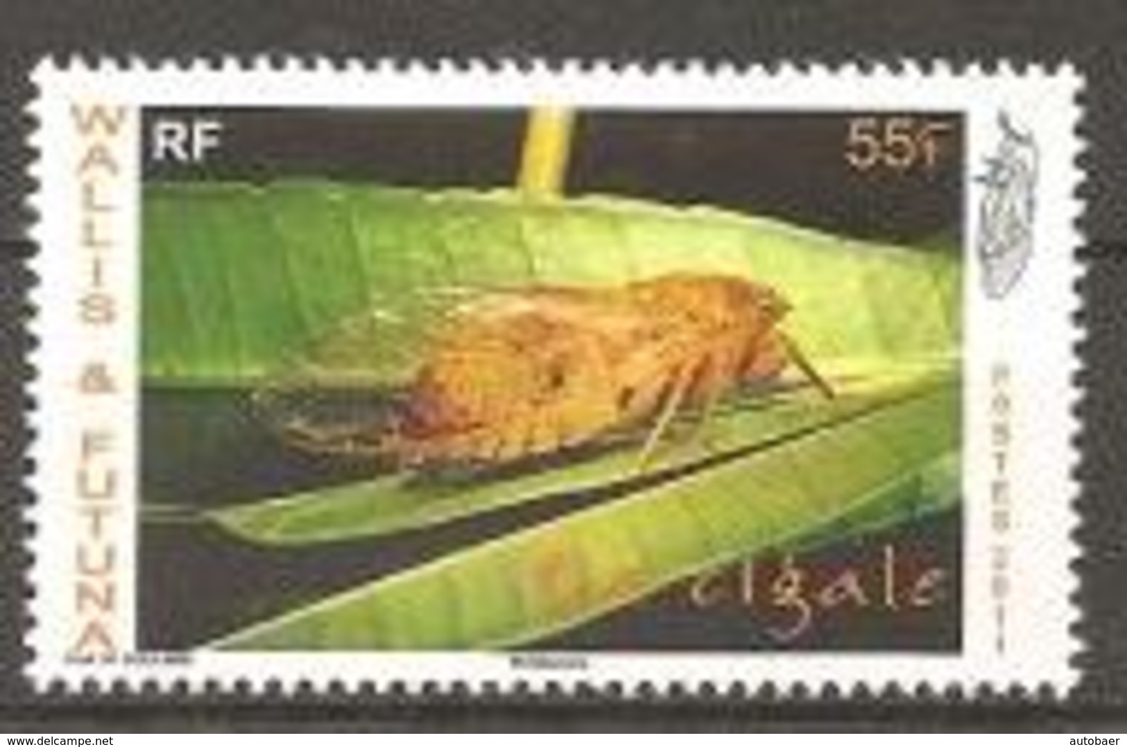 Wallis Und Et Futuna 2011 Fauna Cigale Cicada Zikade Michel No. 1021 MNH Postfrisch Neuf - Neufs