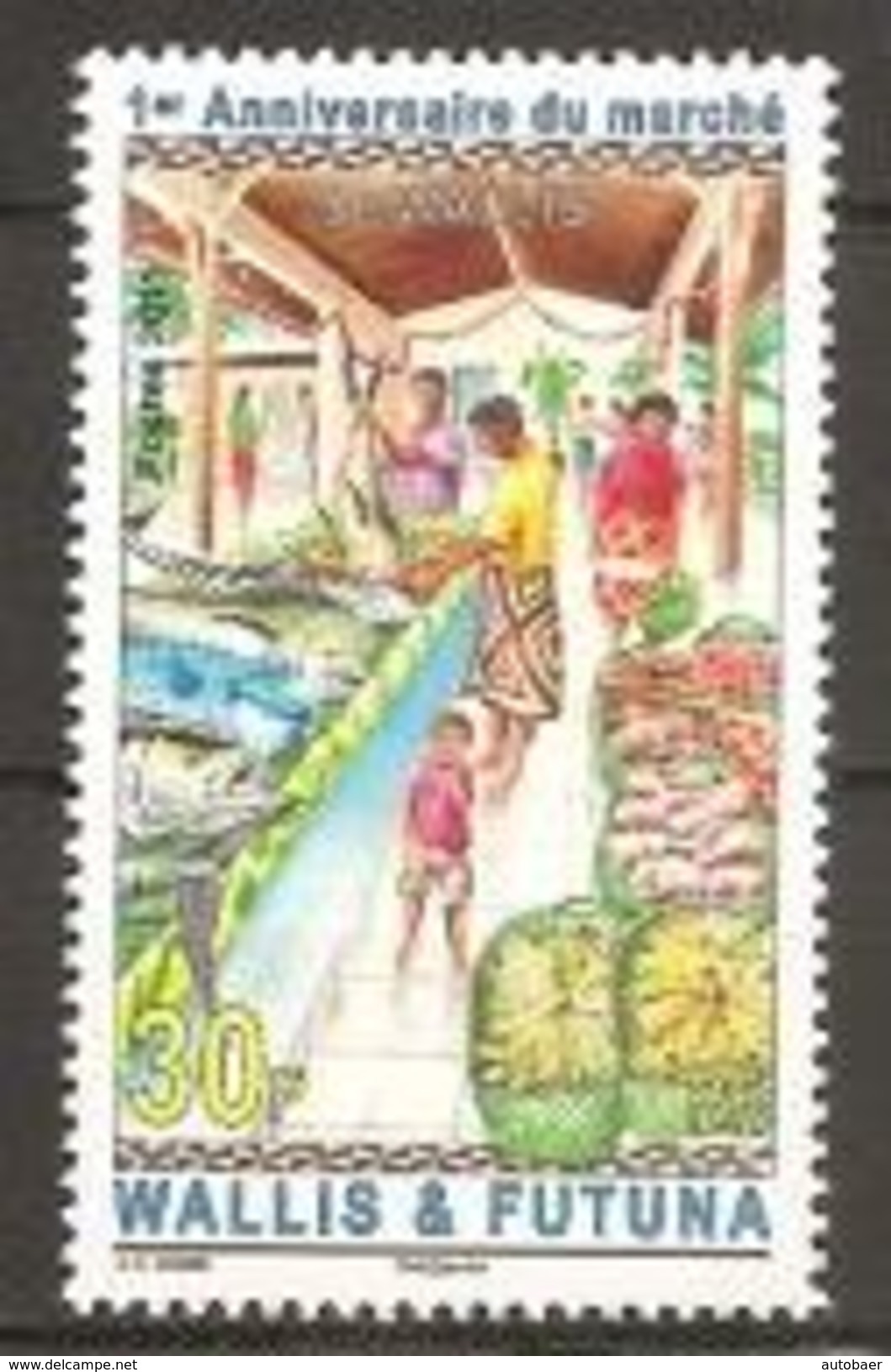 Wallis Und Et Futuna 2011 Anniversaire Du Marche Mata-Utu Michel No. 1035 MNH Postfrisch Neuf - Unused Stamps