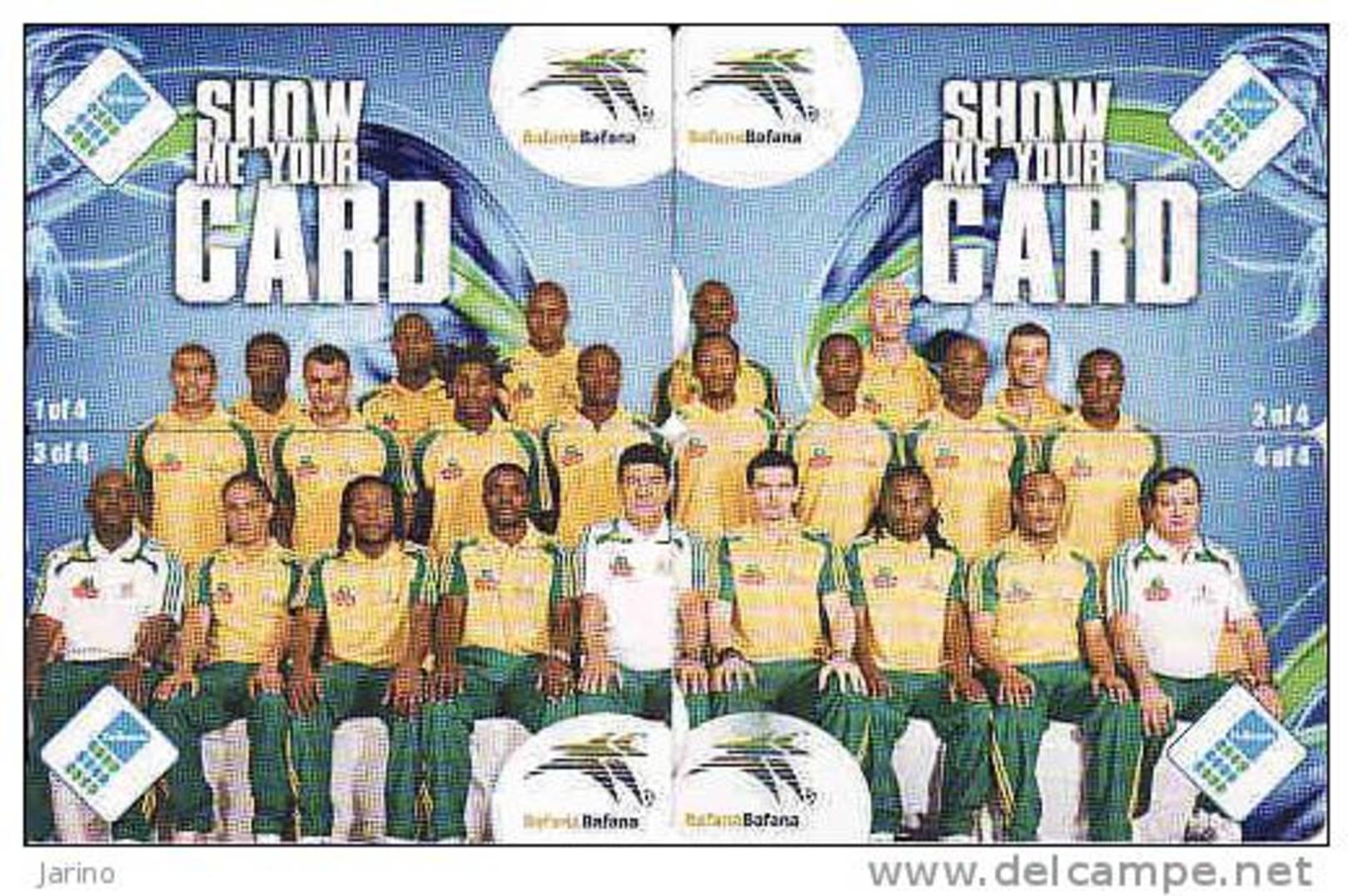 Afrique Du Sud, World Cup 2010-puzzle, South Africa Team, Chip - Afrique Du Sud