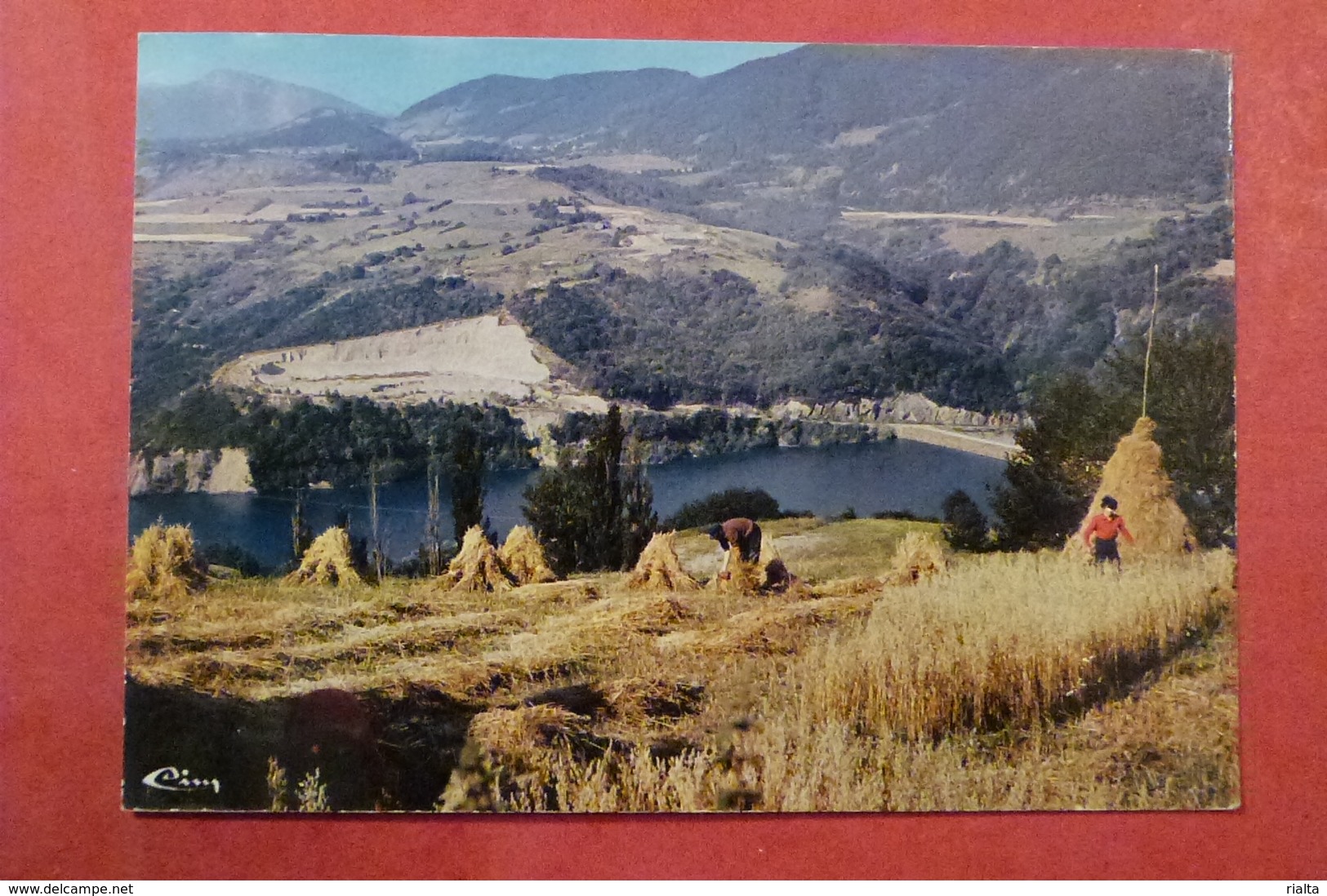 38, VIF, VUE PITTORESQUE ET BARRAGE SUR LE DRAC, 1973 - Vif