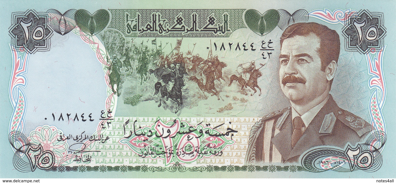 IRAQ 5 : 250 DINARS 1986 2002 ALL NOTES SADDAM HUSSAIN PORTRAIT 11 +1 AU-UNC SET