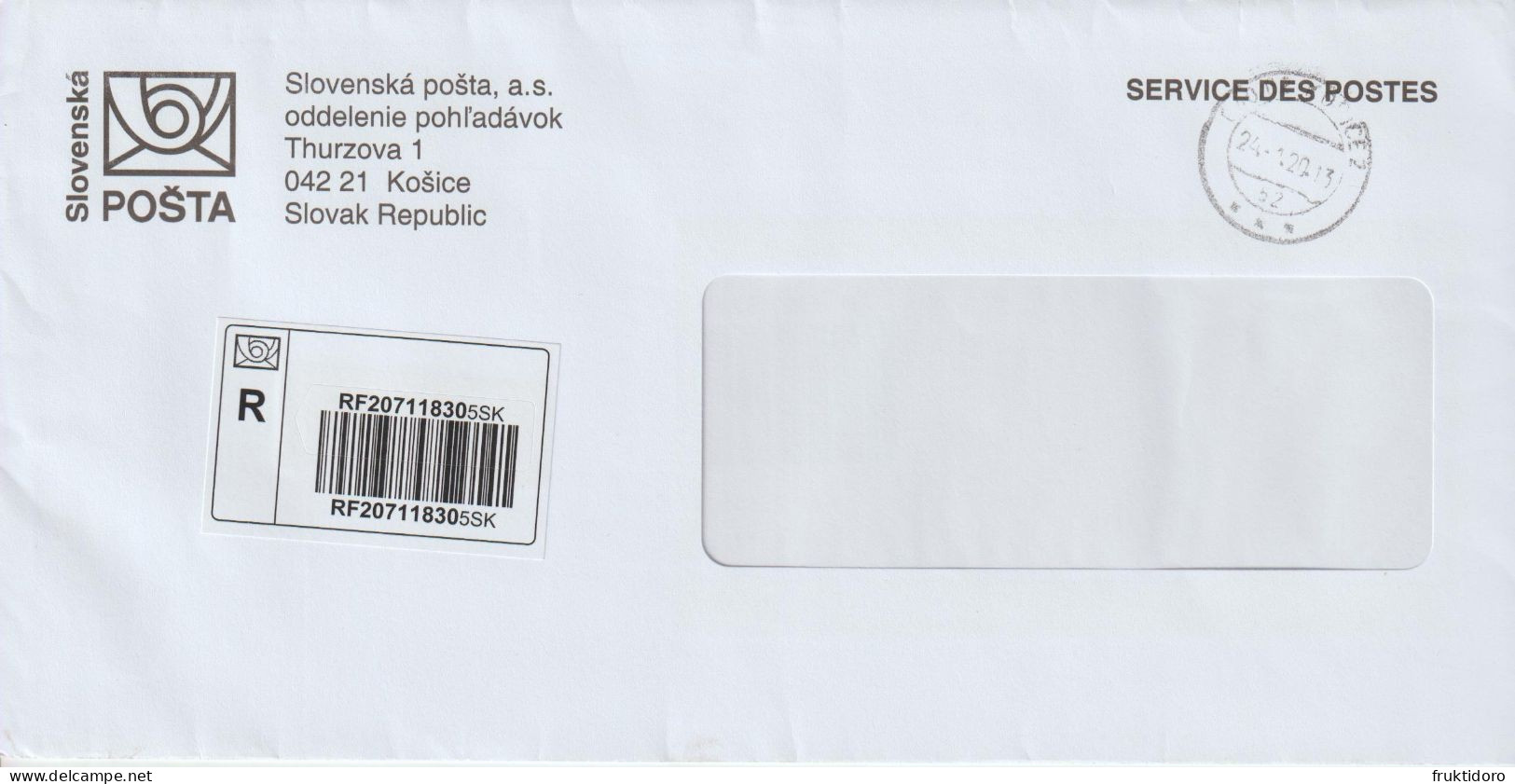 Slovakia Registered Letters From Bratislava To Japan - Barcode - QR Code - Circulated - 2015/2016/2018/2019/2020 - Collections, Lots & Séries