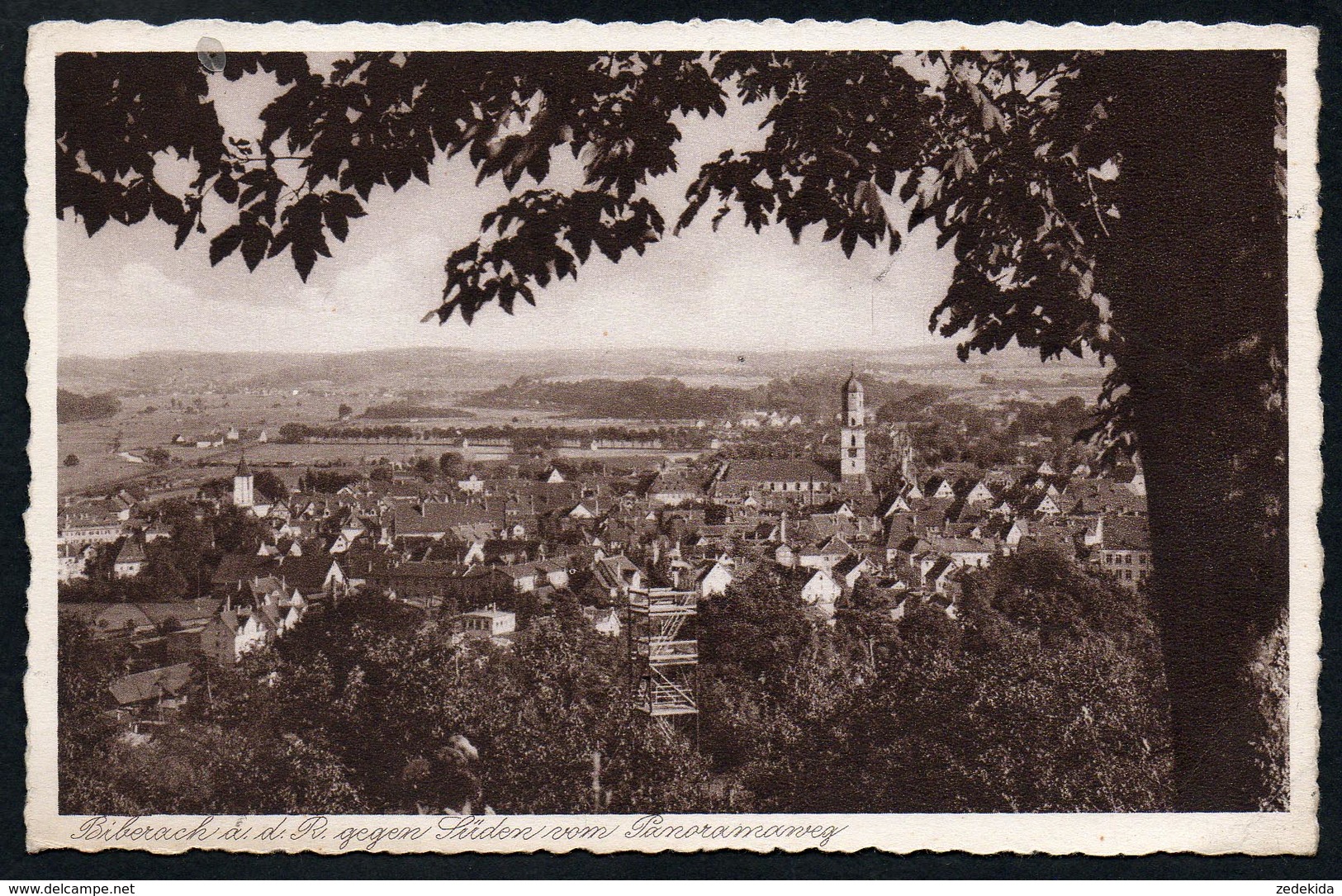 9372 - Alte Ansichtskarte - Biberach - N. Gel - Kuhles - Biberach