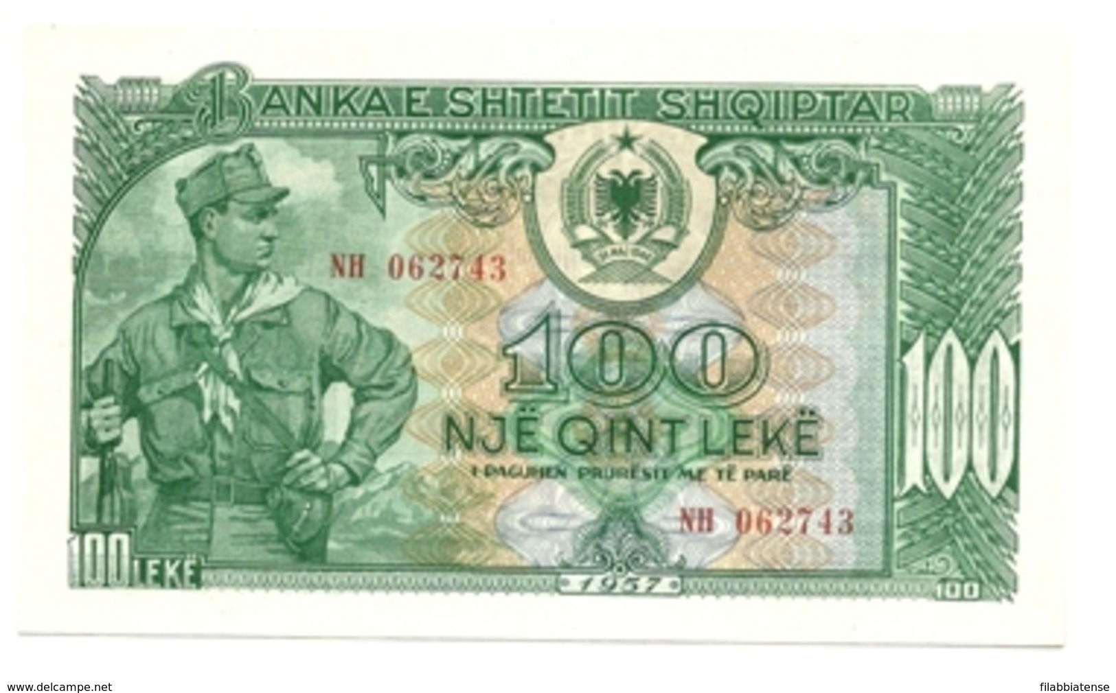 Albania - 100 Leke 1957    ++++++ - Albania