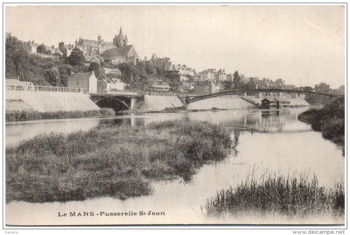 72 LE MANS - Passerelle St-Jean - Le Mans