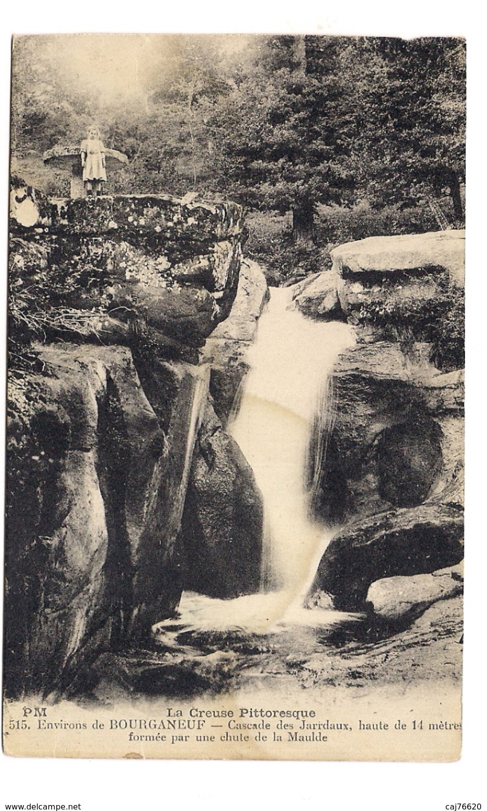 Environs De Bourganeuf , Cascade Des Jarrdaux - Bourganeuf