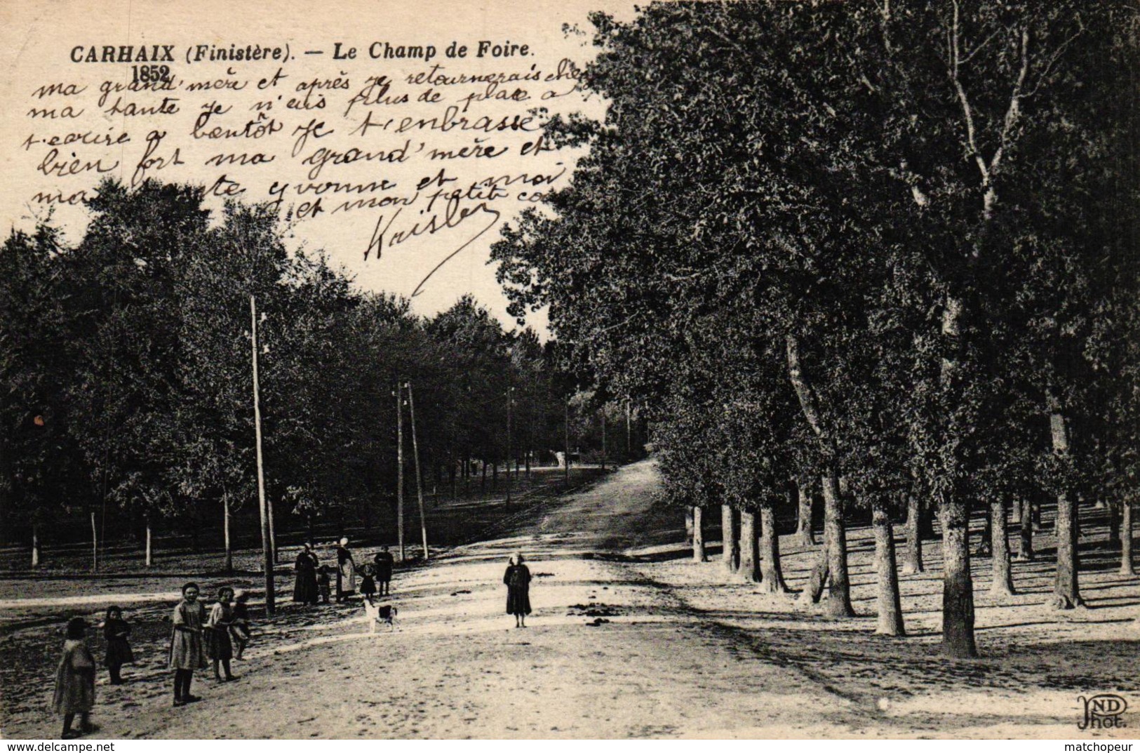 CARHAIX -29- LE CHAMP DE FOIRE - Carhaix-Plouguer