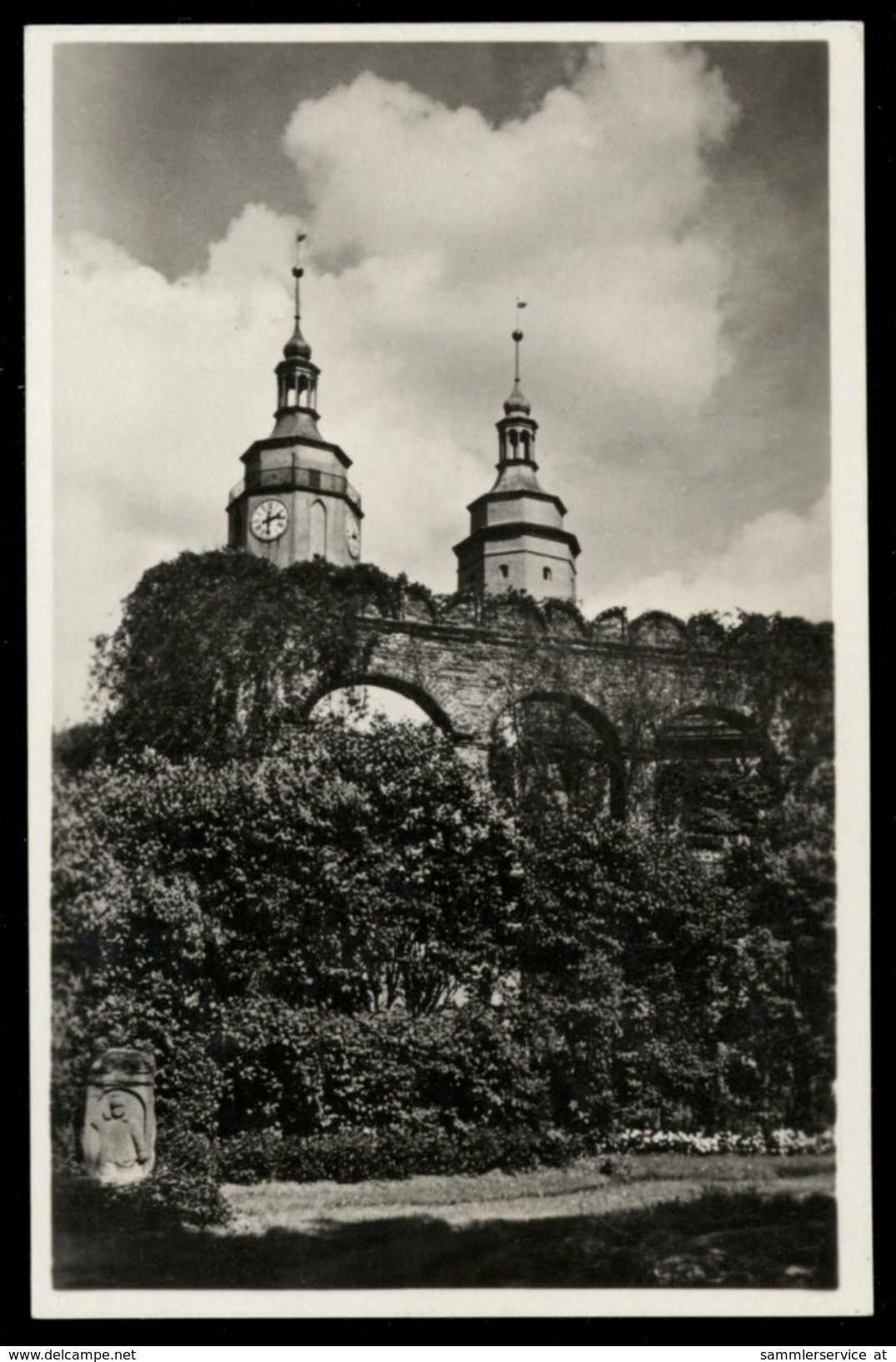 [018] Jägerndorf - Krnov, Stadtmauer, ~1930, Verlag B.d.K. - Tschechische Republik