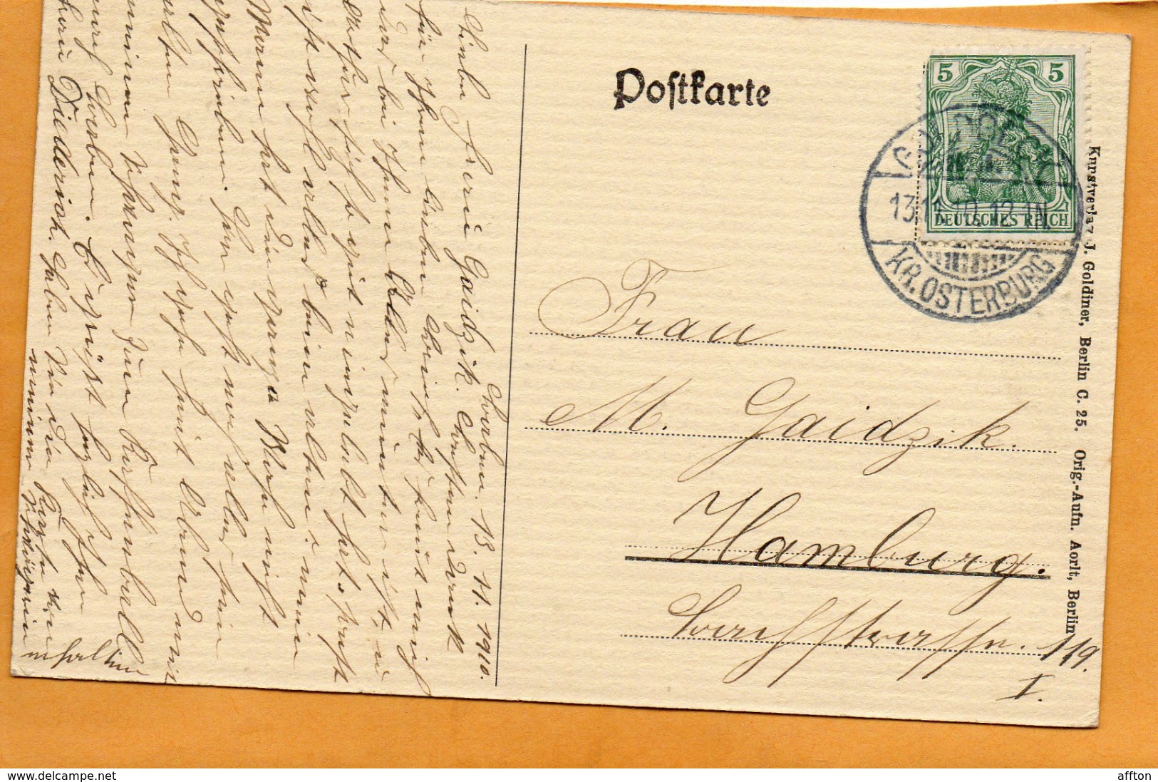 Stendal 1910 Postcard - Stendal