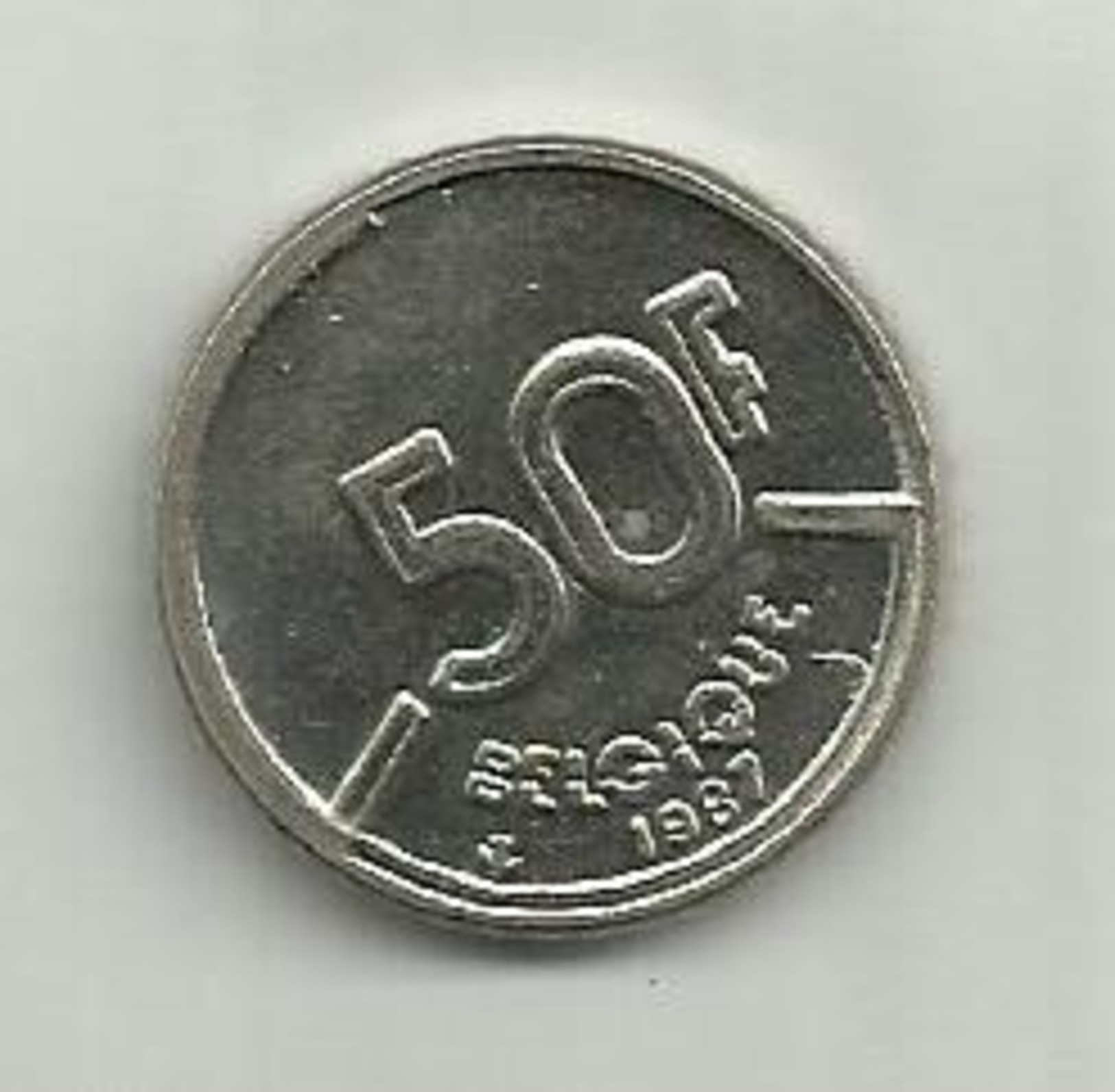 Pièce Belge De 50.fr. De 1987 - 50 Francs