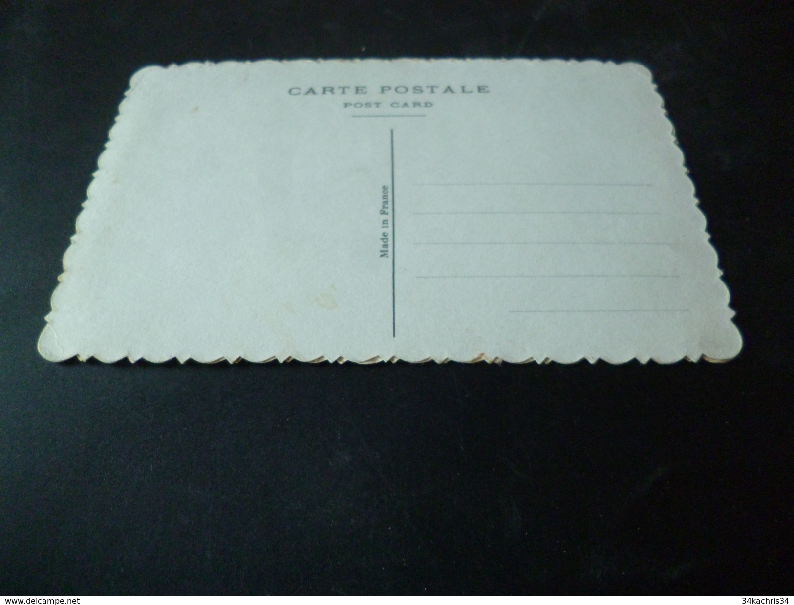 CPA 30 Gard Portes Souvenir Carte Brodée Rare!!!!!!!!!!! - Autres & Non Classés