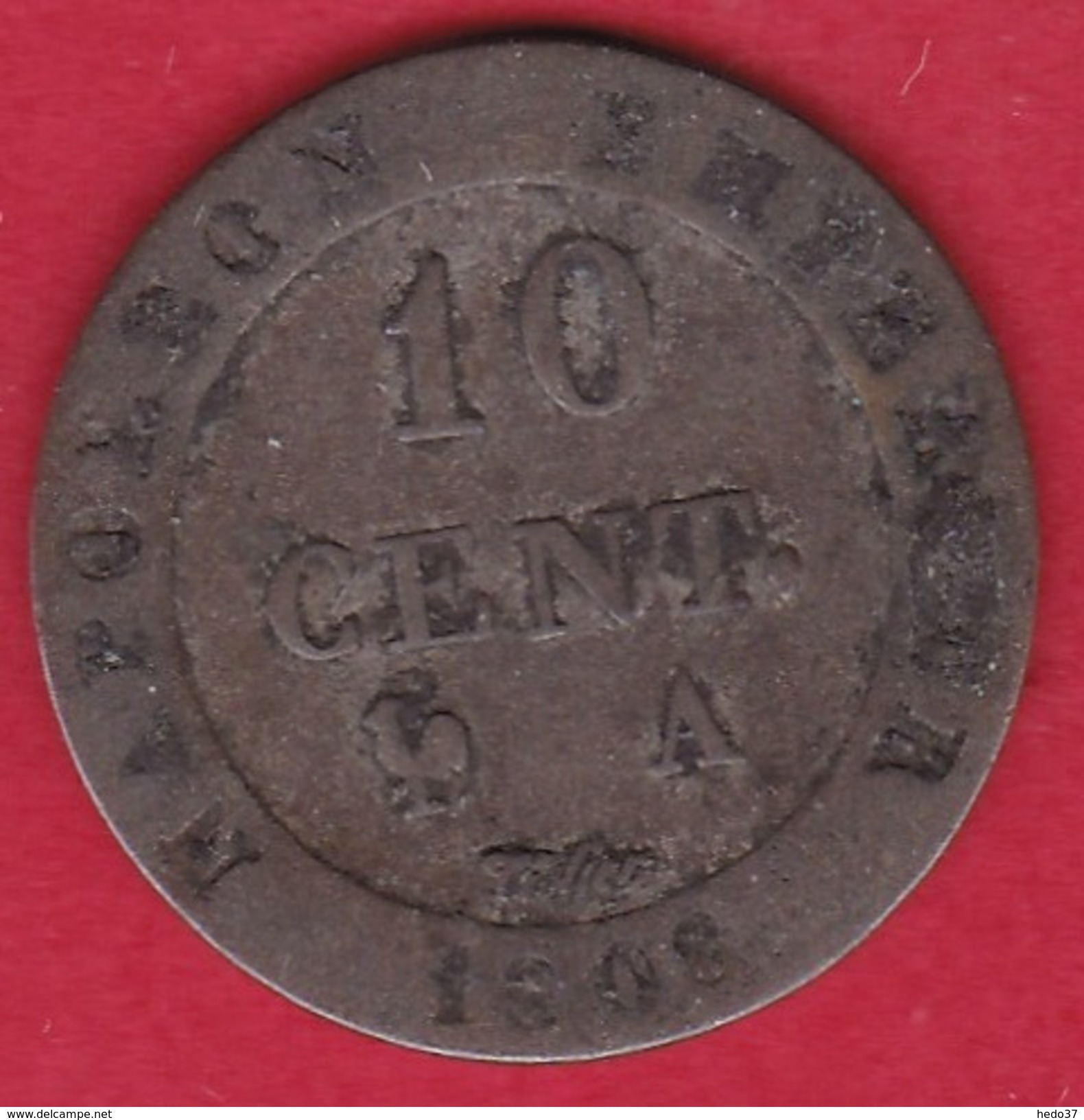 France 10 Centimes 1808 A - Autres & Non Classés