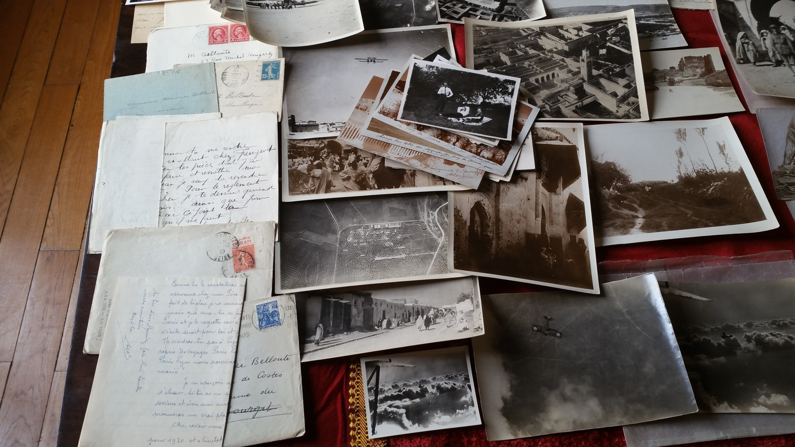 ARCHIVE MAURICE BELLONTE 490 Documents PHOTOS Ou LETTRES CPA AUTOGRAPH AUTOGRAPHE AVIATION AVIATEUR /FREE SHIPPING R - Luchtvaart