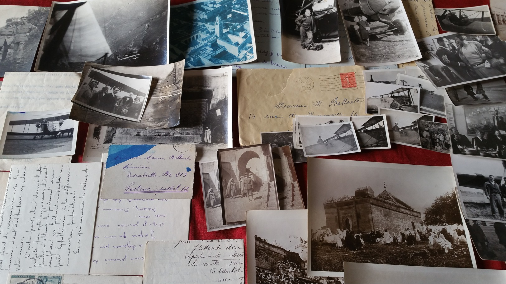 ARCHIVE MAURICE BELLONTE 490 documents PHOTOS ou LETTRES CPA AUTOGRAPH AUTOGRAPHE AVIATION AVIATEUR /FREE SHIPPING R