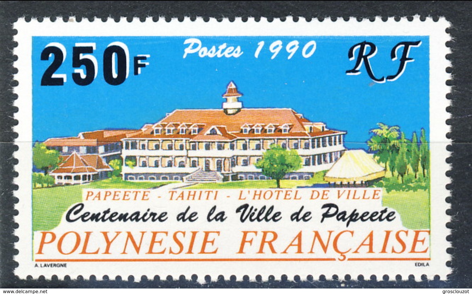 Polynesie 1990 N. 359 MNH Cat. &euro; 6.70 - Neufs