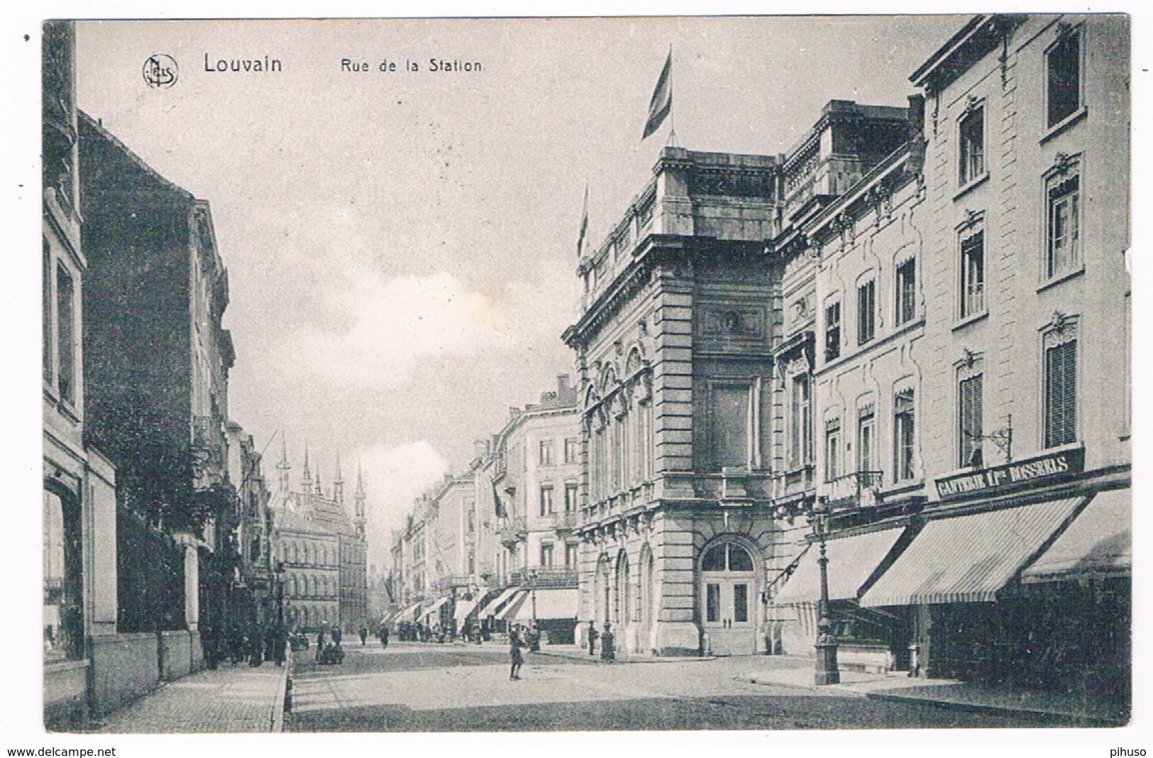 B-6113     LOUVAIN : Rue De La Station - Leuven