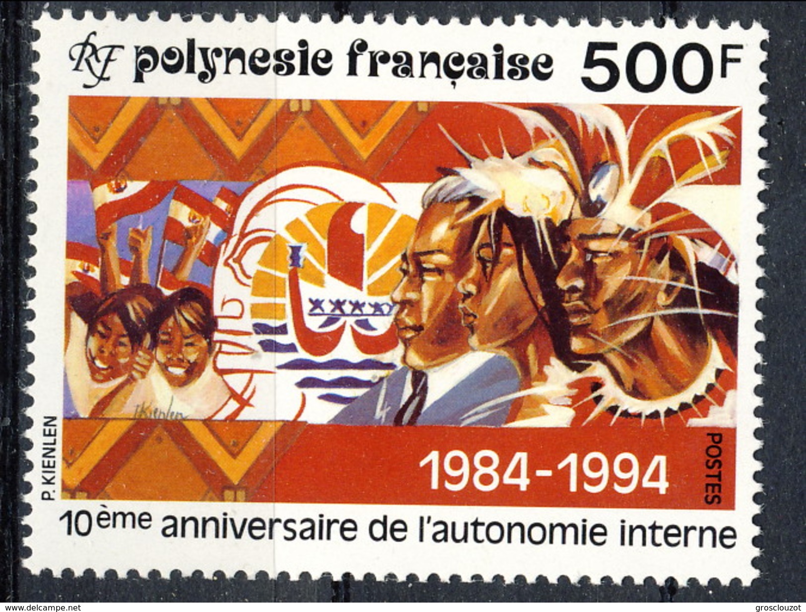 Polynesie 1994 N. 458 MNH Cat. &euro; 14 - Neufs