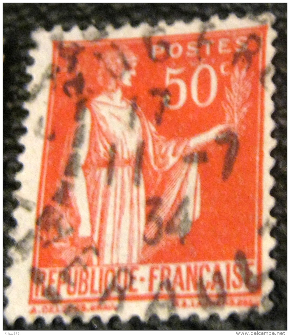 France 1932 Peace 50c - Used - Oblitérés