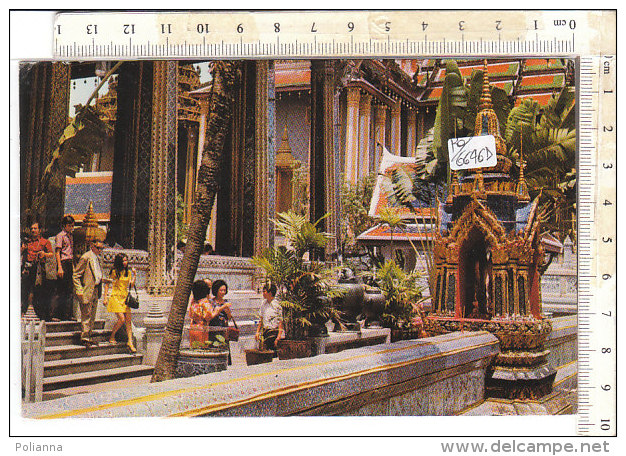 PO6646D# TAILANDIA - THAILAND - BANGKOK - TEMPLE BUDDHA  VG 1976 - Tailandia