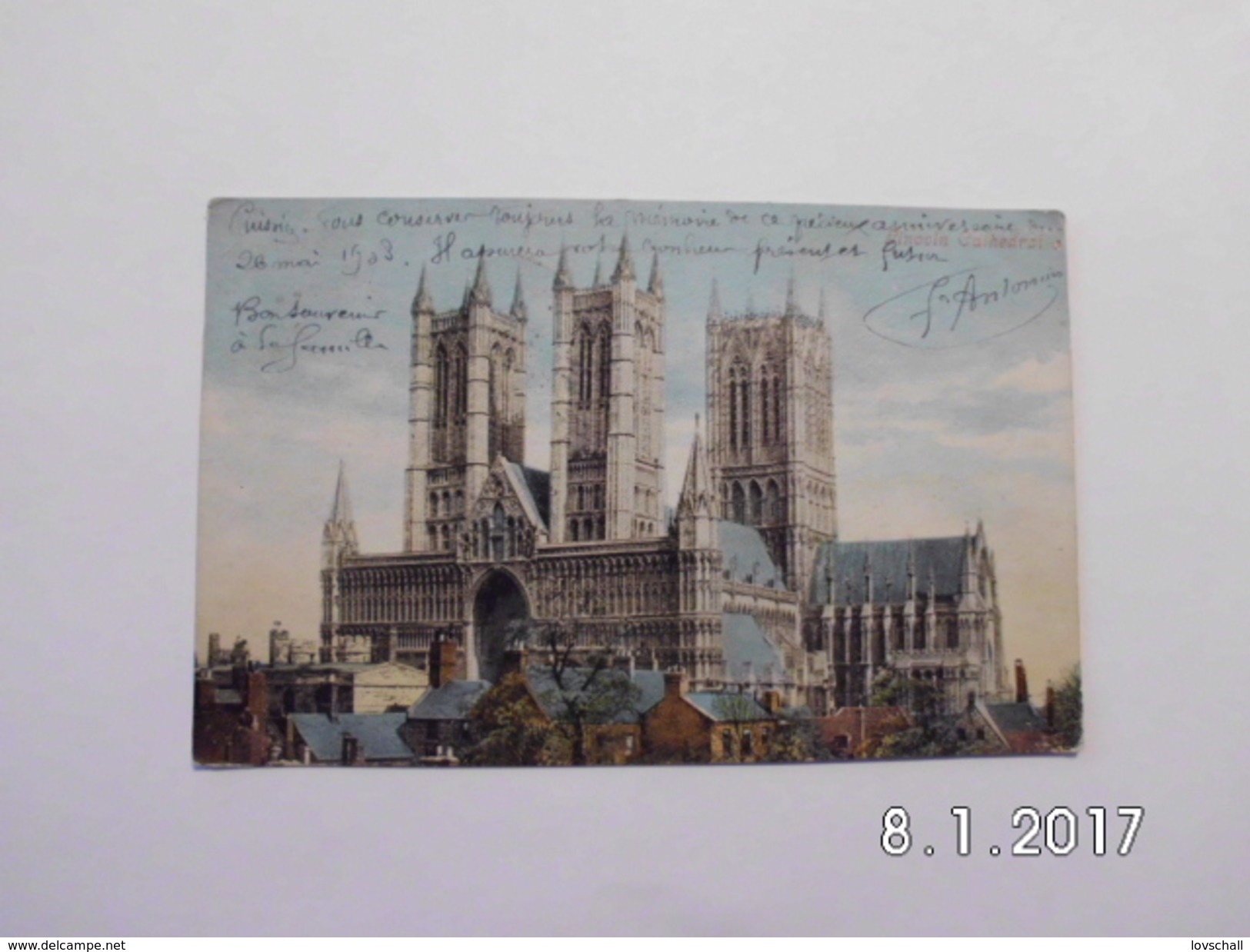 Lincoln Cathedral. (1 - 6 - 1905) - Lincoln