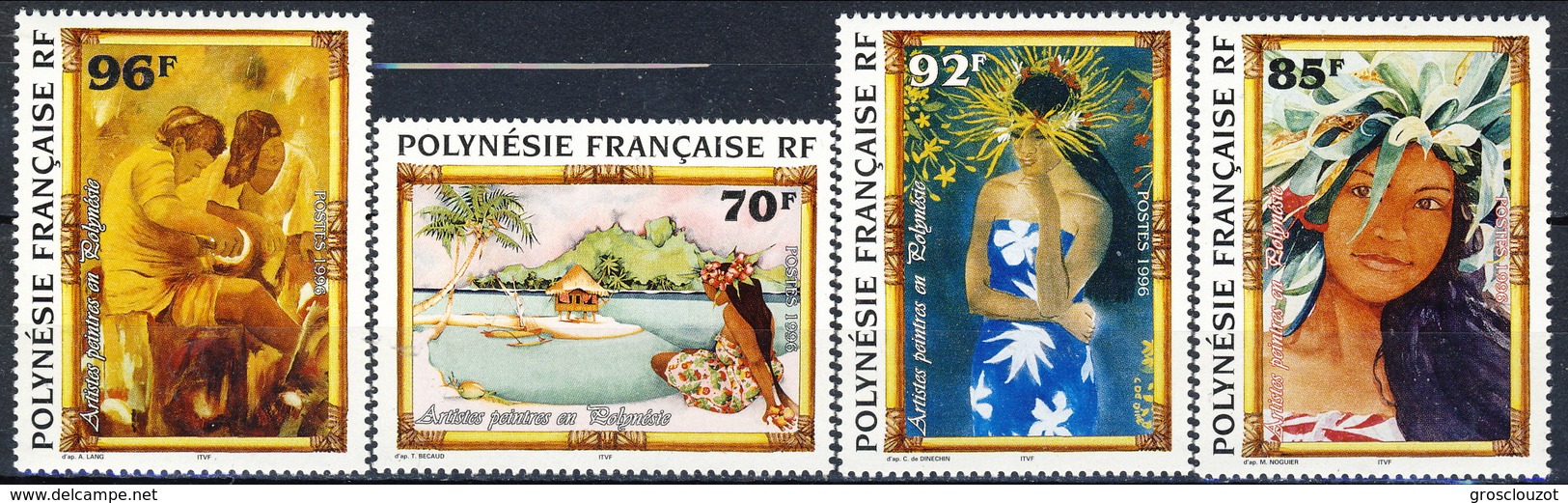Polynesie 1996 Serie N. 520-523 MNH Cat. &euro; 11.50 - Neufs