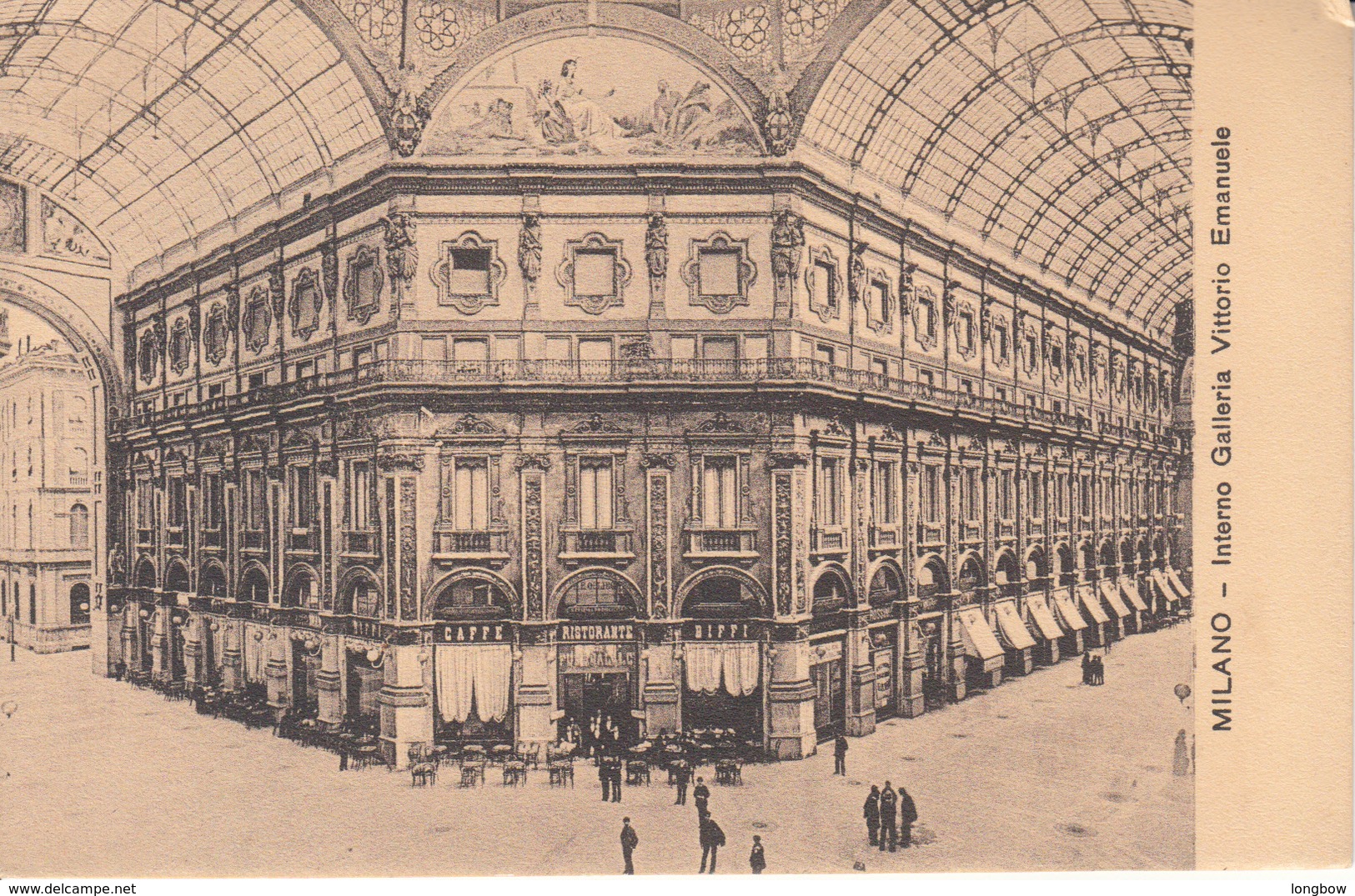 Milano Galleria Vittorio Emanuele Interno - Milano (Milan)