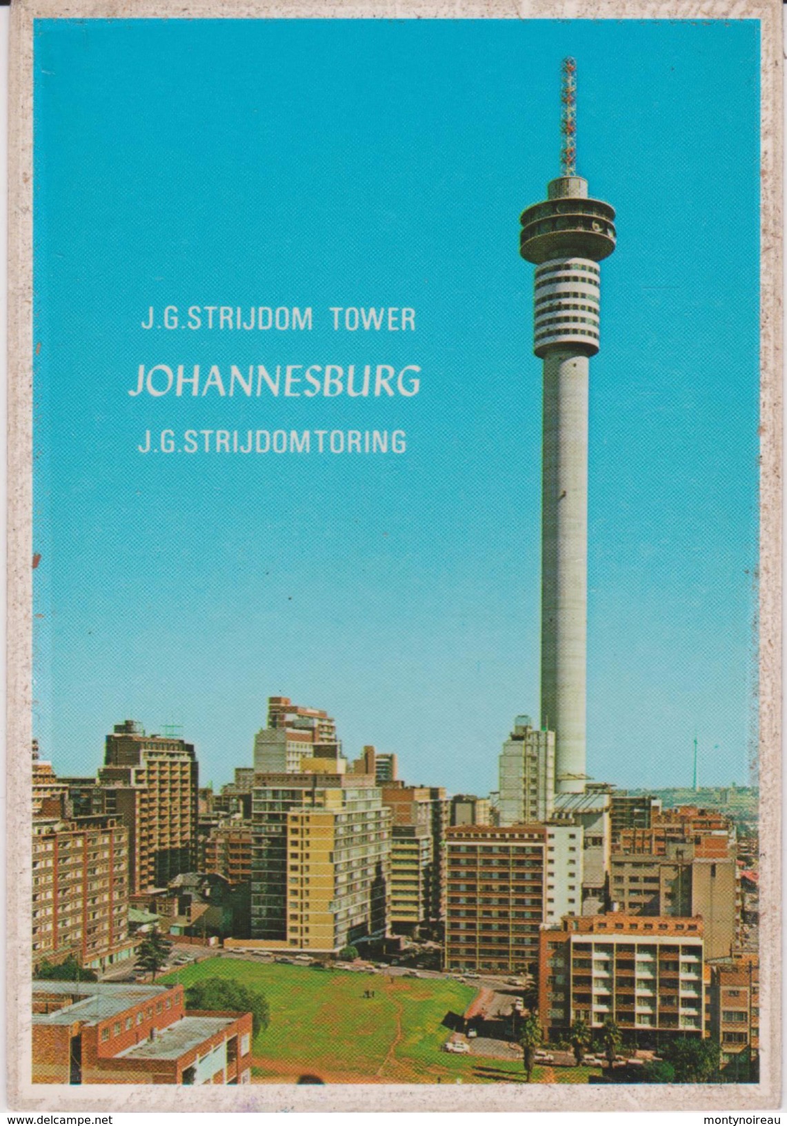 Afrique : DU  Sud : JOHANNESBURG  , Tower - Südafrika