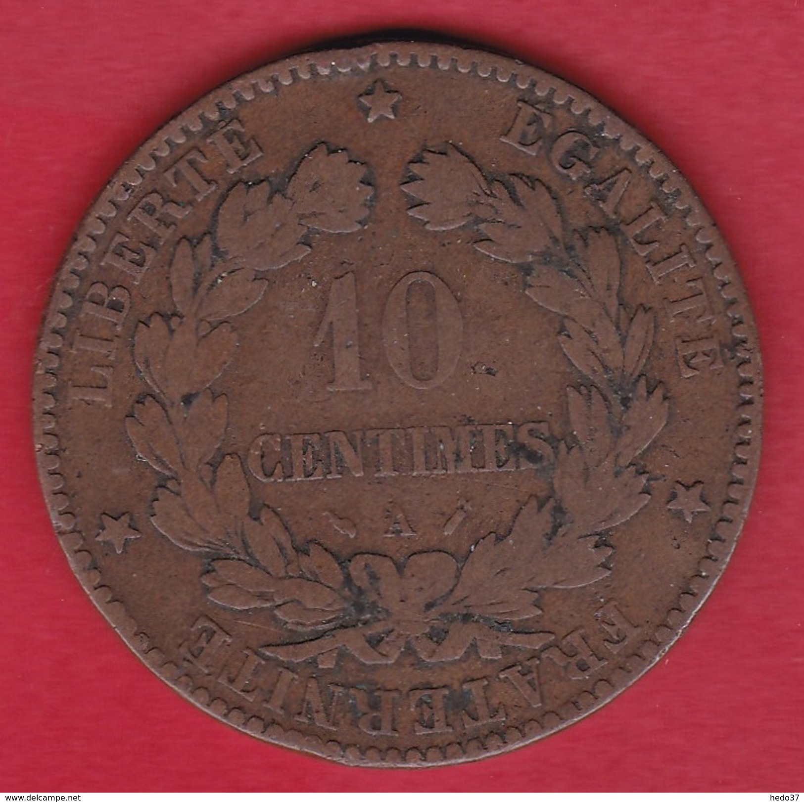 France 10 Centimes Cérès 1896 A - Faisceau - Autres & Non Classés