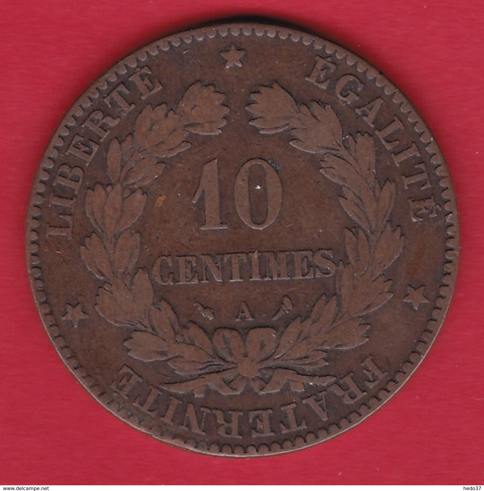 France 10 Centimes Cérès 1897 A - Autres & Non Classés