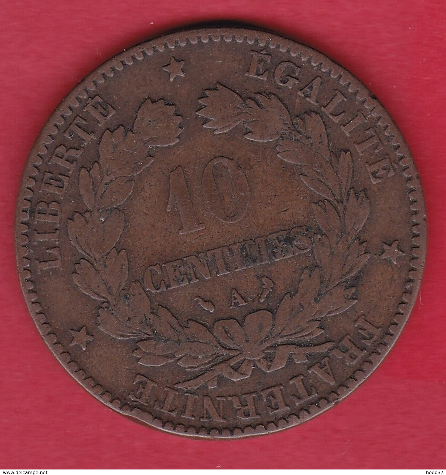 France 10 Centimes Cérès 1897 A - Autres & Non Classés