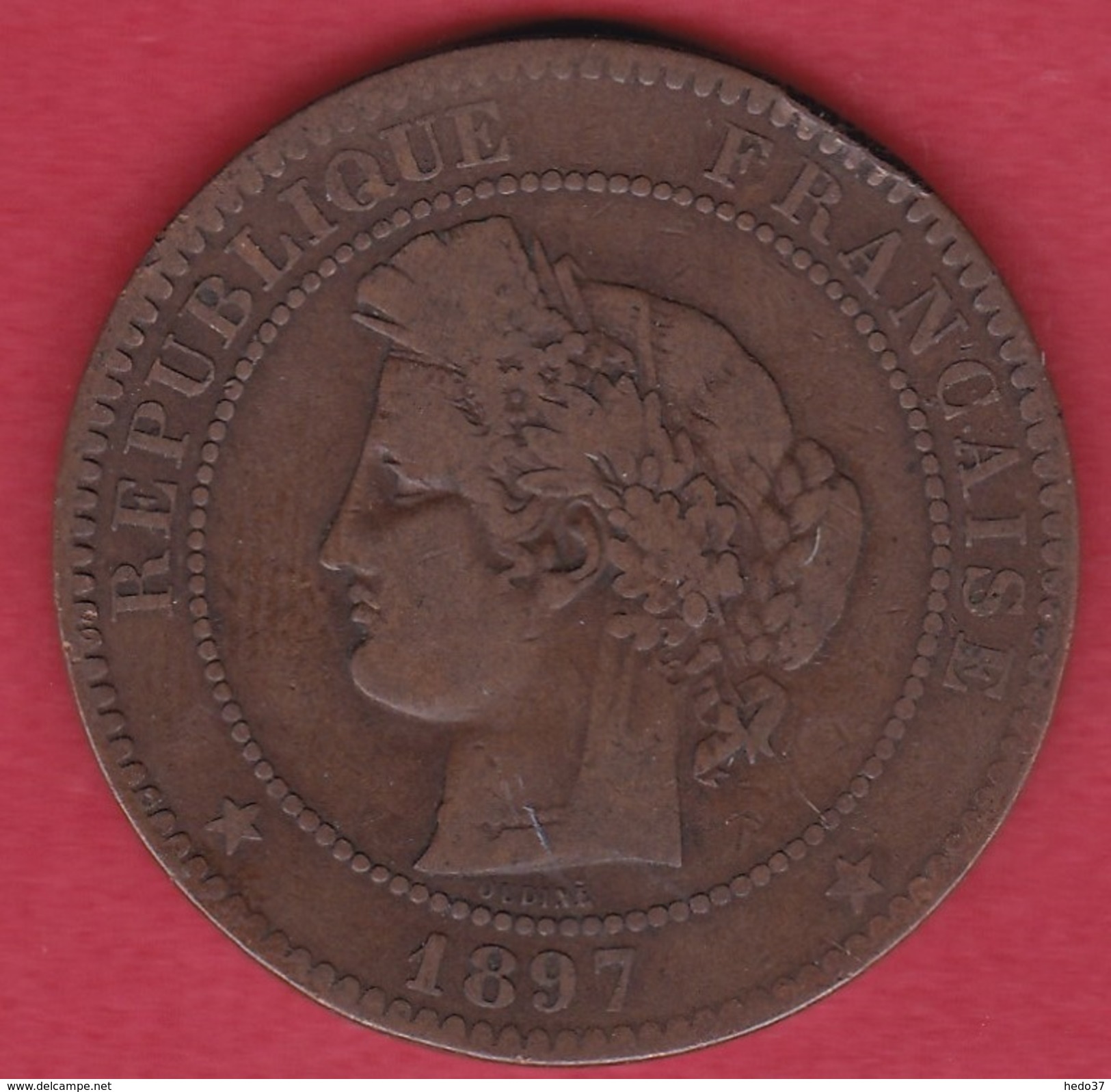 France 10 Centimes Cérès 1897 A - Autres & Non Classés