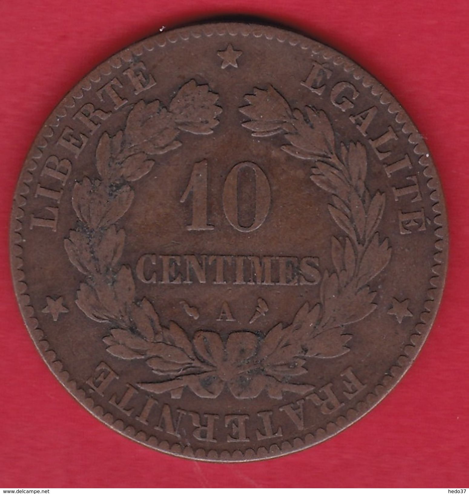 France 10 Centimes Cérès 1897 A - Autres & Non Classés