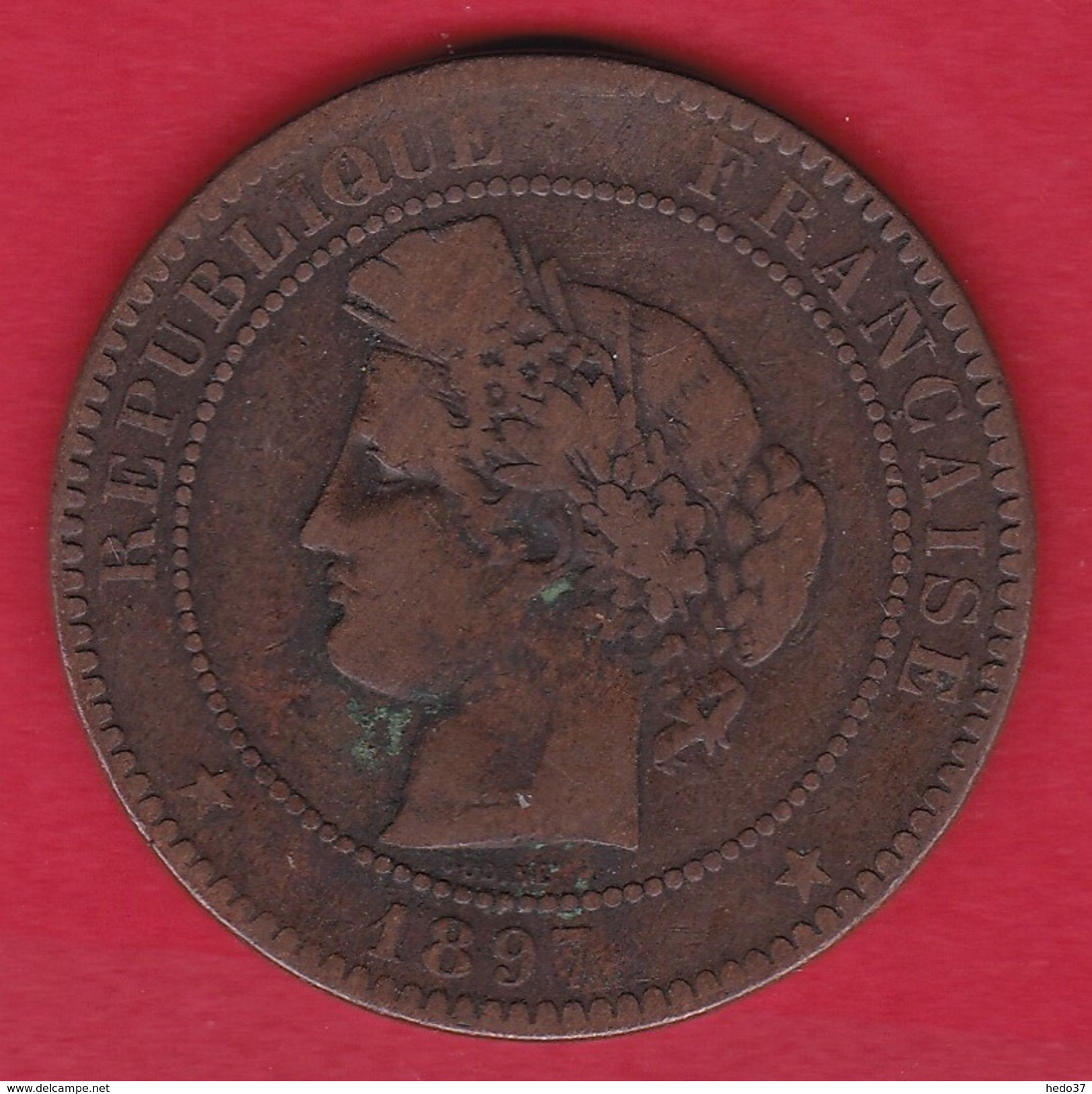 France 10 Centimes Cérès 1897 A - Autres & Non Classés