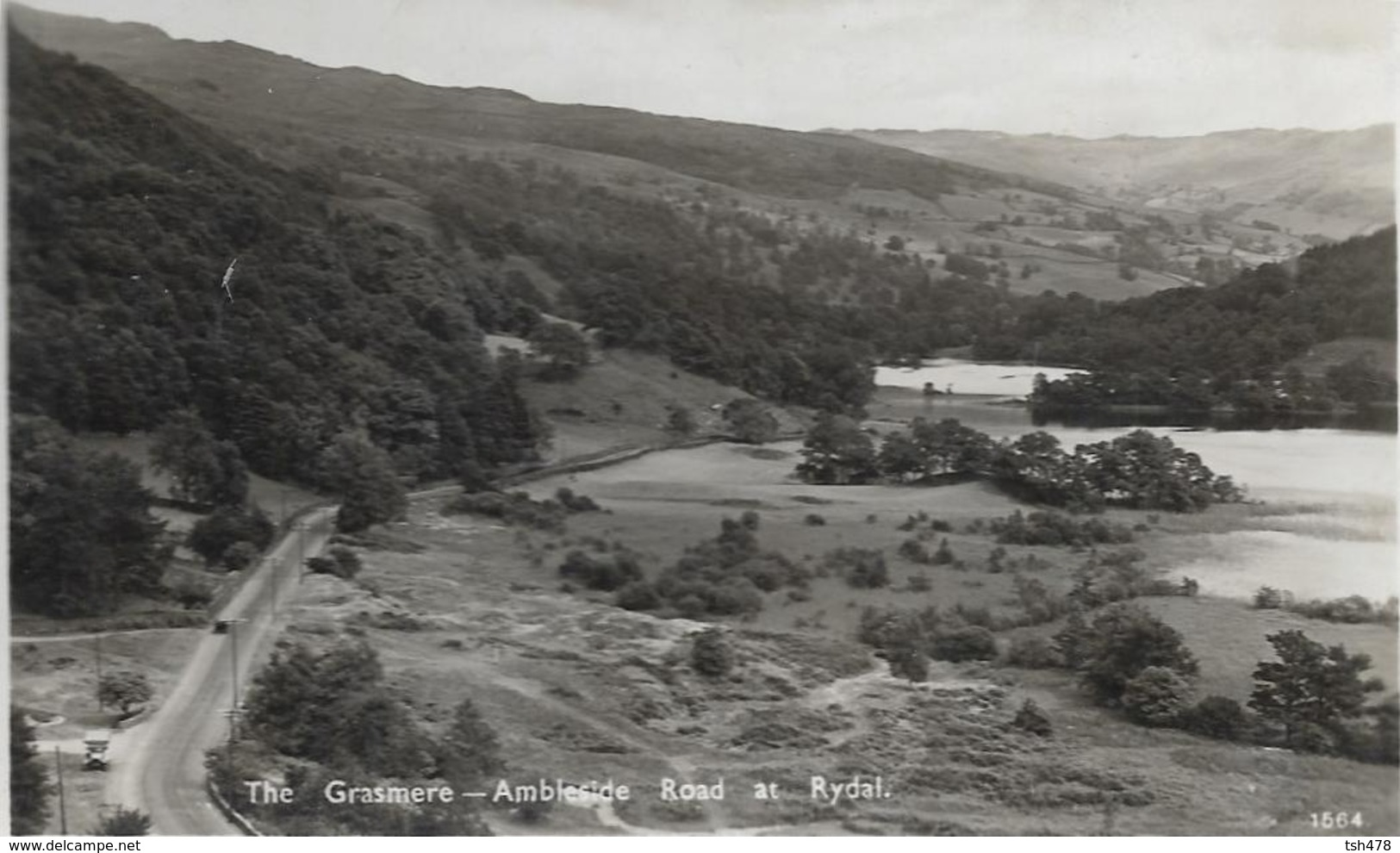 ANGLETERRE---RARE----GRASMERE--AMBLESIDE Road At Rydal---voir 2 Scans - Ambleside