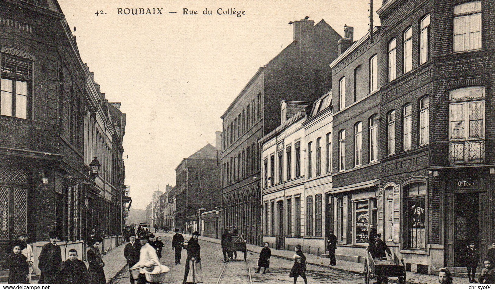 612Bc  59 Roubaix Rue Du Collége - Roubaix