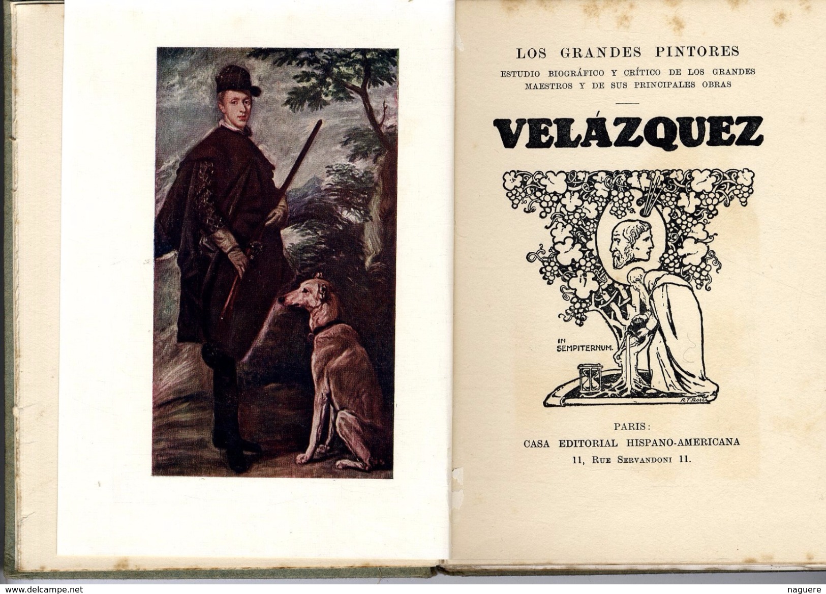 LOS GRANDES PINTORES  VELAZQUEZ   HISPANO AMERICA  N° 2   80 PAGES BELLES ILLUSTRATIONS PRESENTES - History & Arts