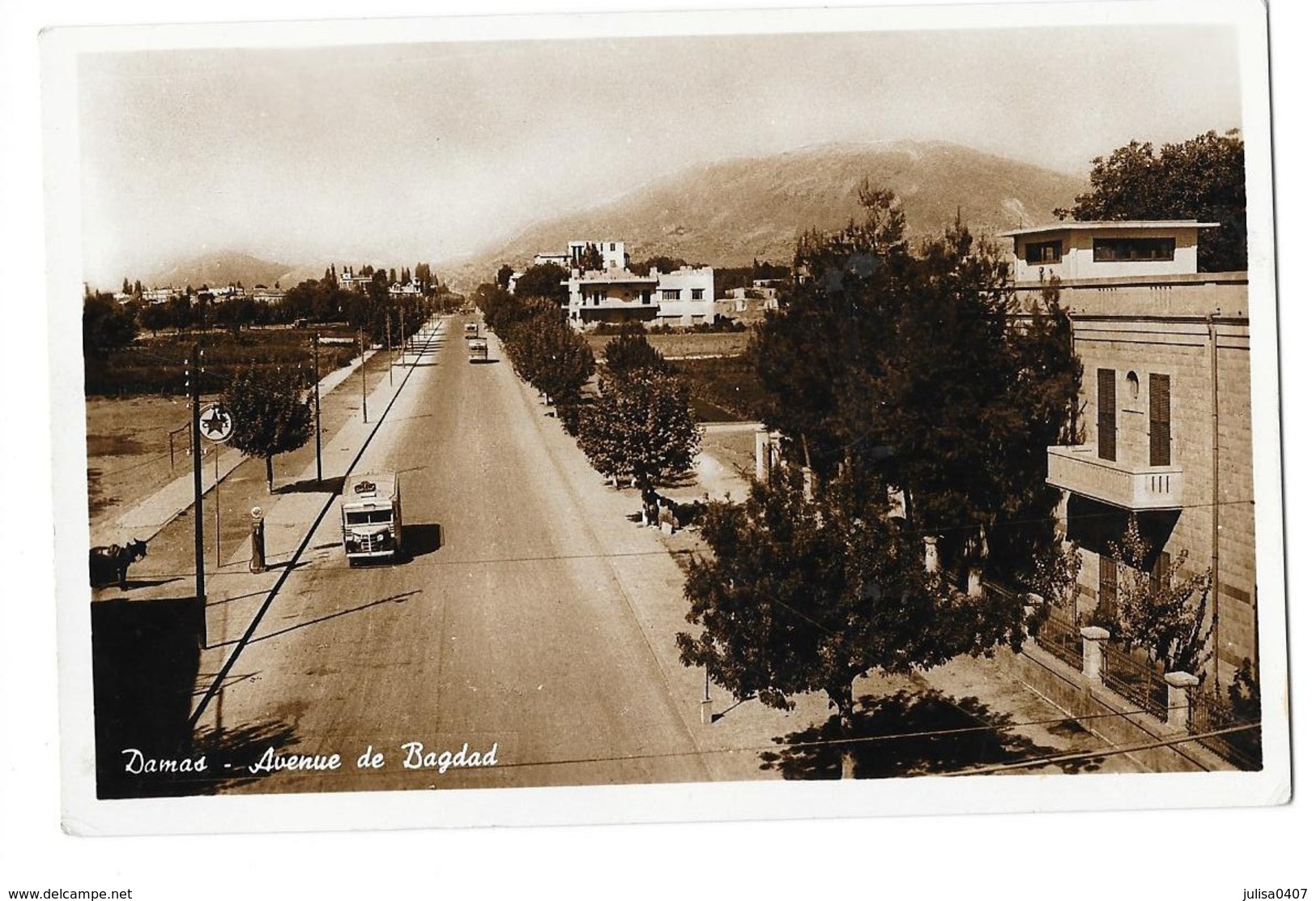 DAMAS (Syrie) Avenue De Bagdad - Syrie