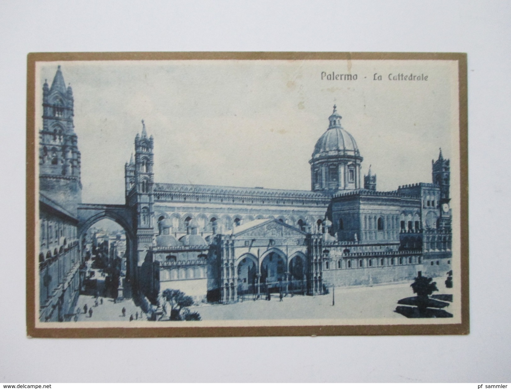 Italien Ansichtskarte 1920 Palermo La Cathedrale. - Palermo