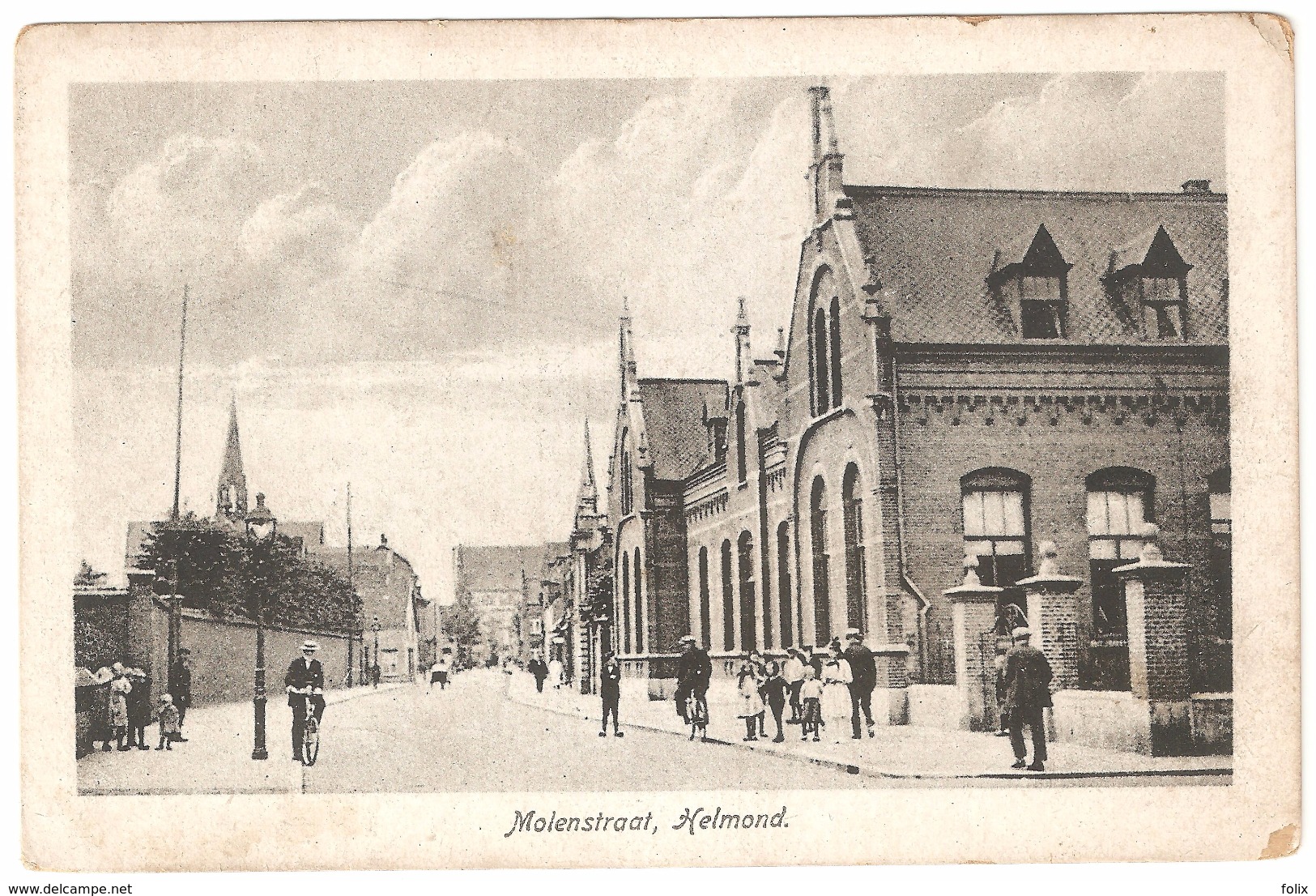 Helmond - Molenstraat - 1922 - Zeer Geanimeerd - Helmond