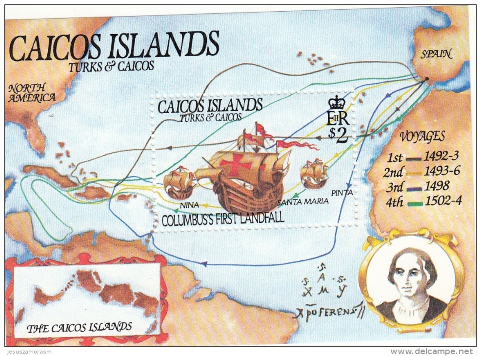 Caicos HB 6 - Turks & Caicos (I. Turques Et Caïques)