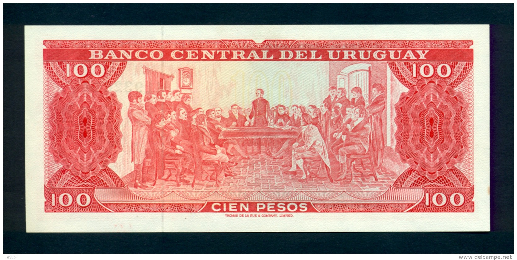 Banconota Uruguay 100 Pesos 1967 FDS - Uruguay