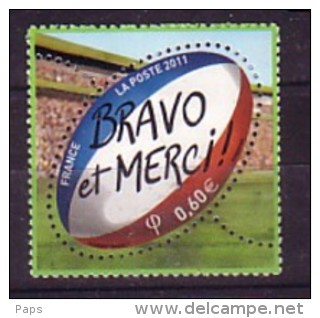 2011-N° 4612** RUGBY - Unused Stamps