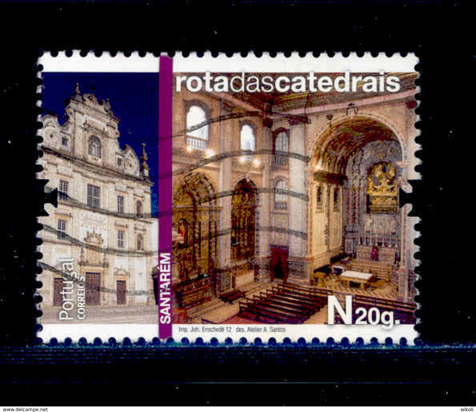 ! ! Portugal - 2012 Cathedral - Af. 4202 - Used - Gebraucht